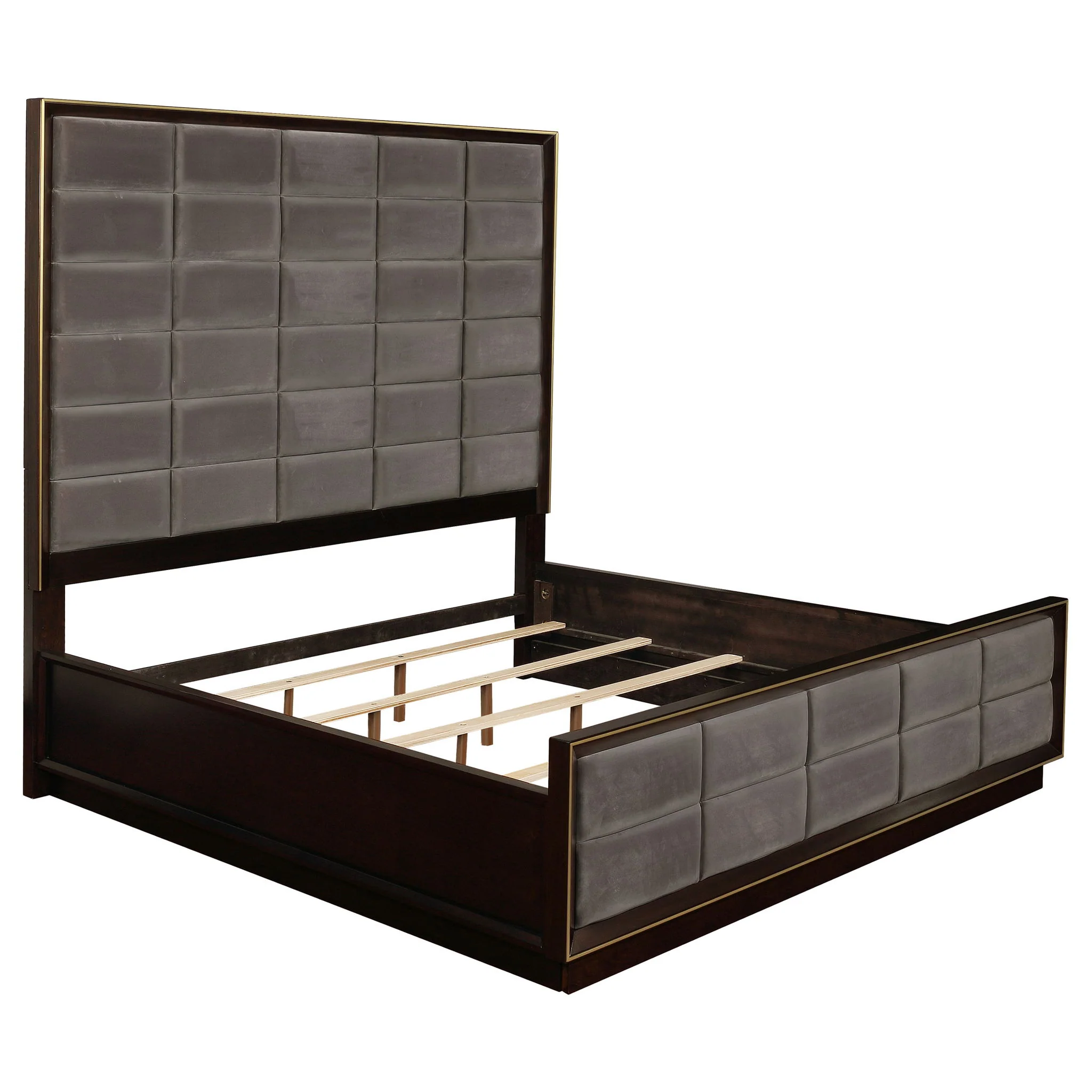 Durango 4-piece California King Bedroom Set Peppercorn - Image 2