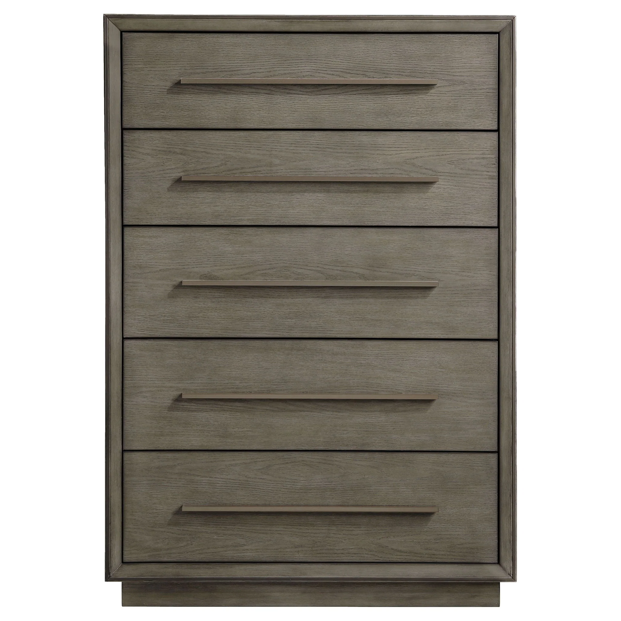 Durango 5-drawer Bedroom Chest Taupe Oak - Image 4
