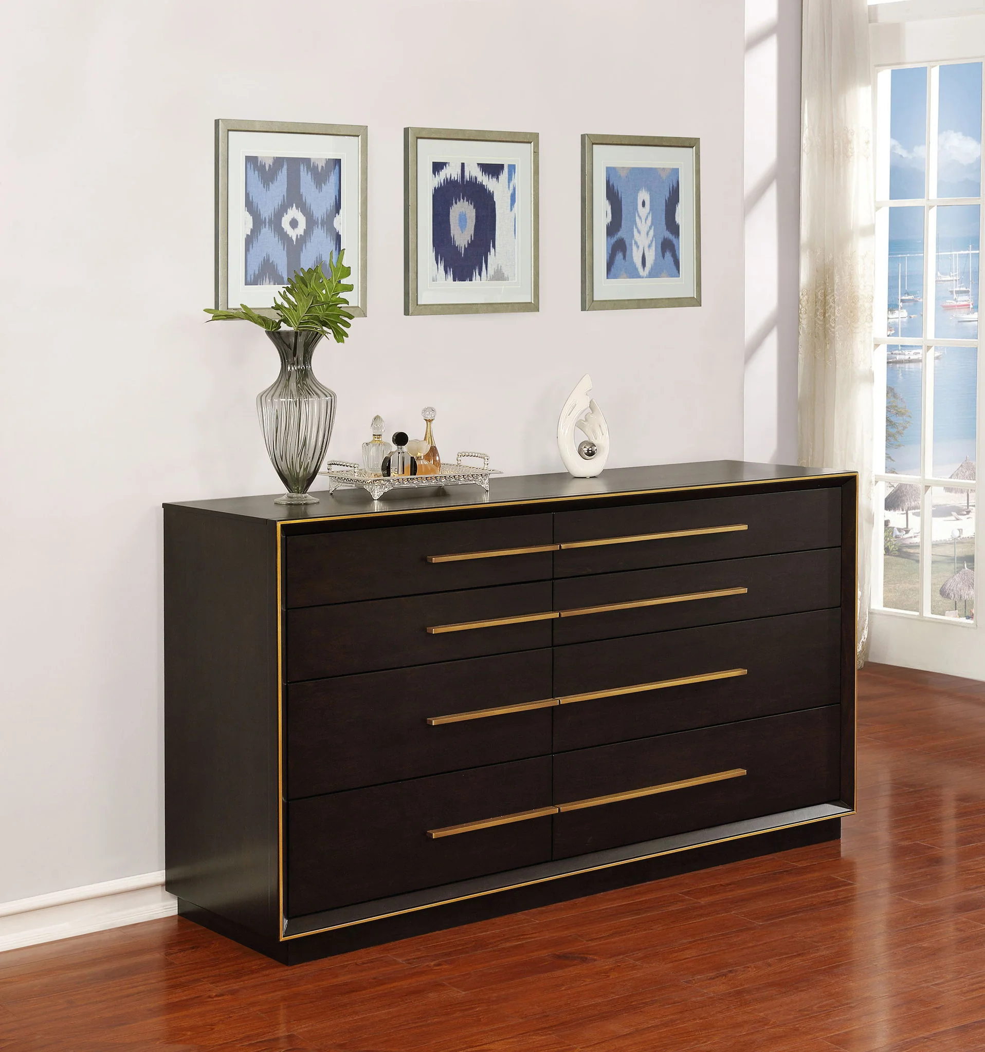 Durango 8-drawer Dresser Smoked Peppercorn - Image 4