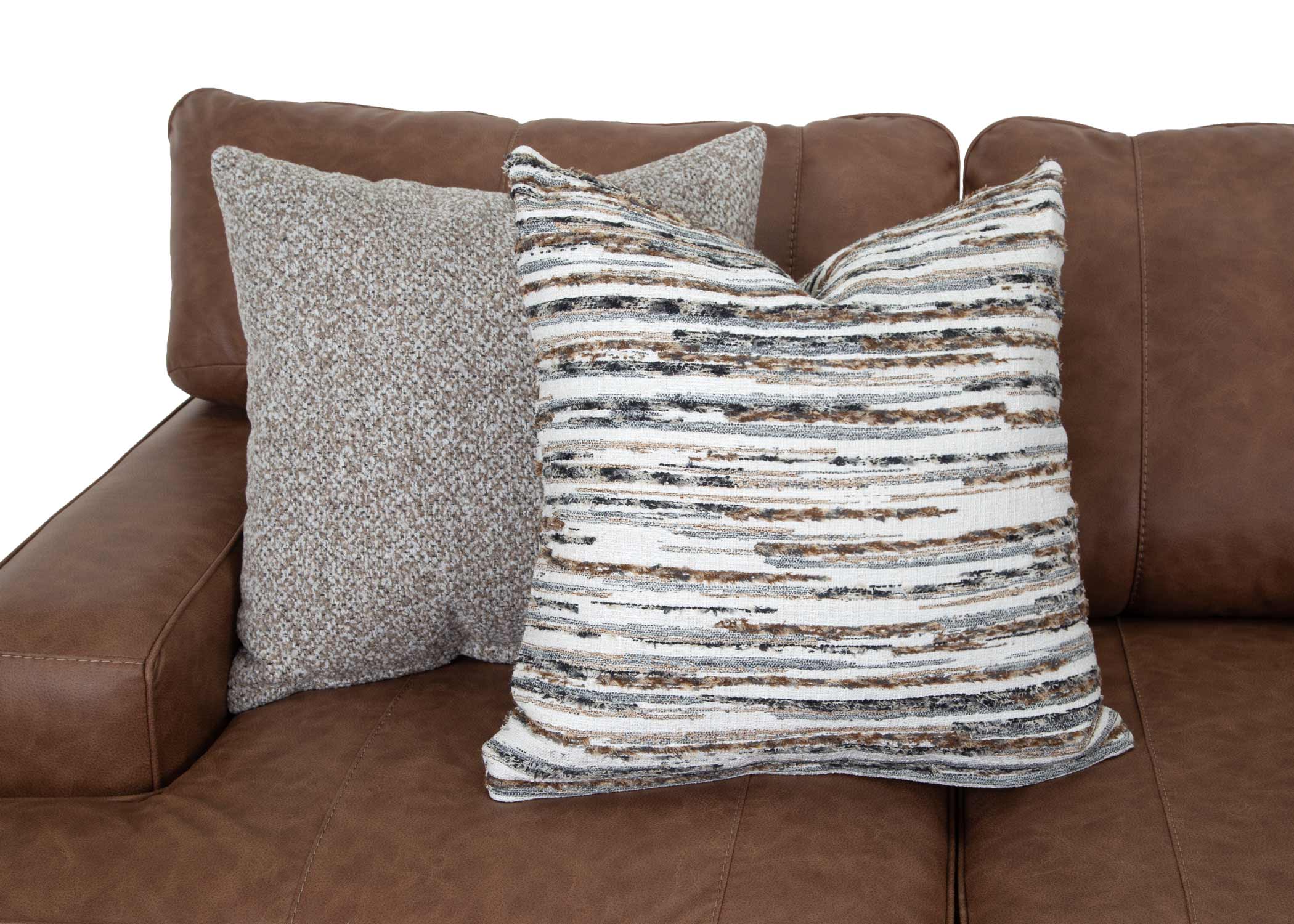 Duvall Saddle Loveseat with Reversible Cushions and Track Arms - Image 5