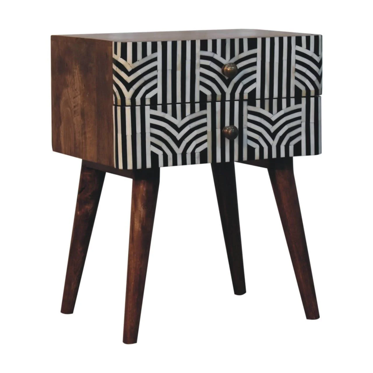 Edessa Bone Inlay Bedside - Image 5