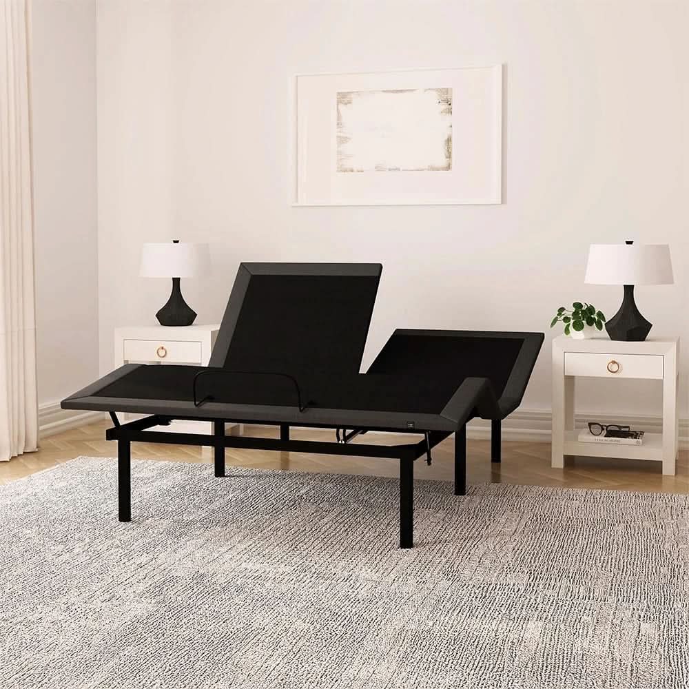 Edge 7010 Hybrid Split Head Mattress and Adjustable Base Sleep Package with Dual Control, Sheets, Protector & Pillows - Image 4