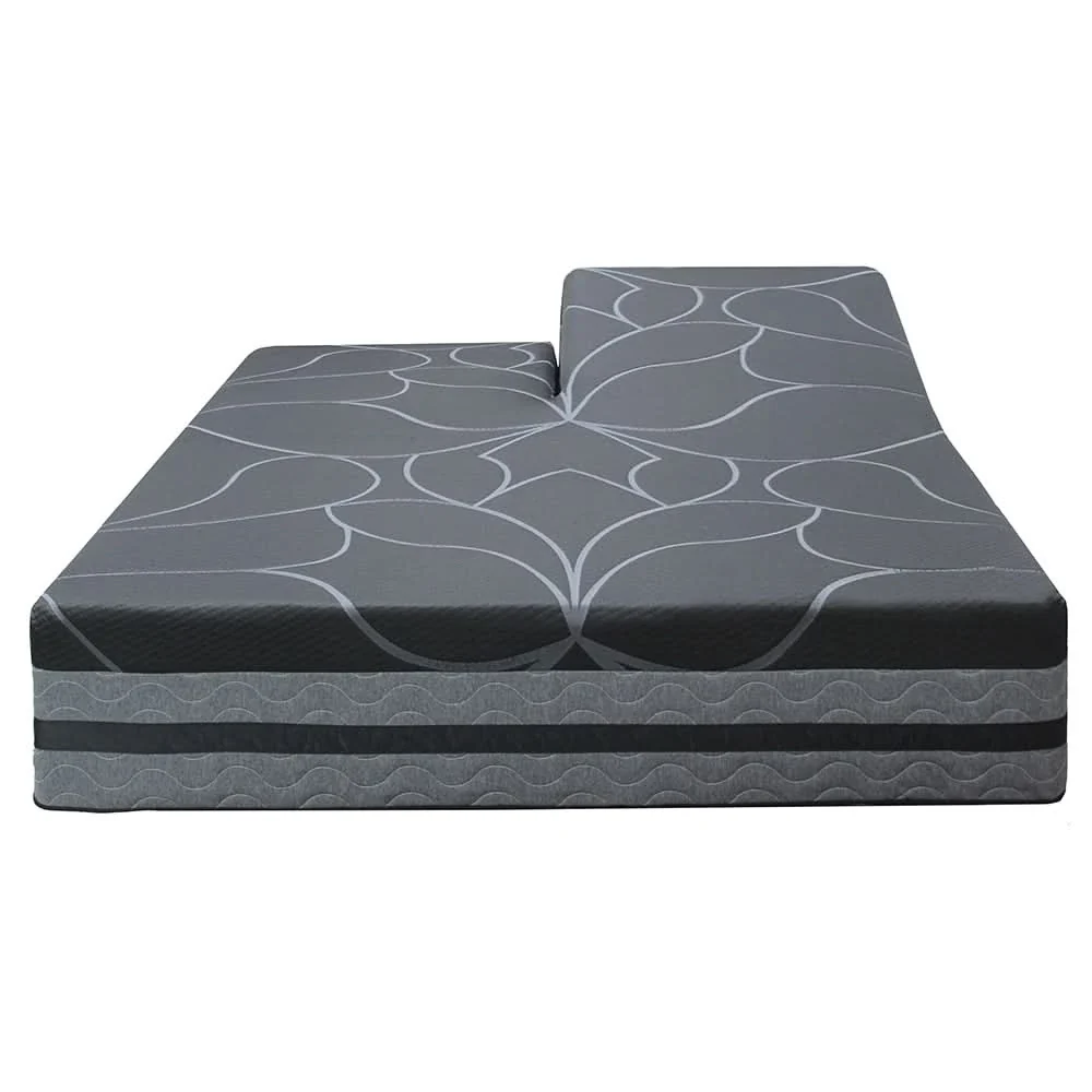 Edge 7010 Hybrid Split Head Mattress and Adjustable Base Sleep Package with Dual Control, Sheets, Protector & Pillows - Image 7