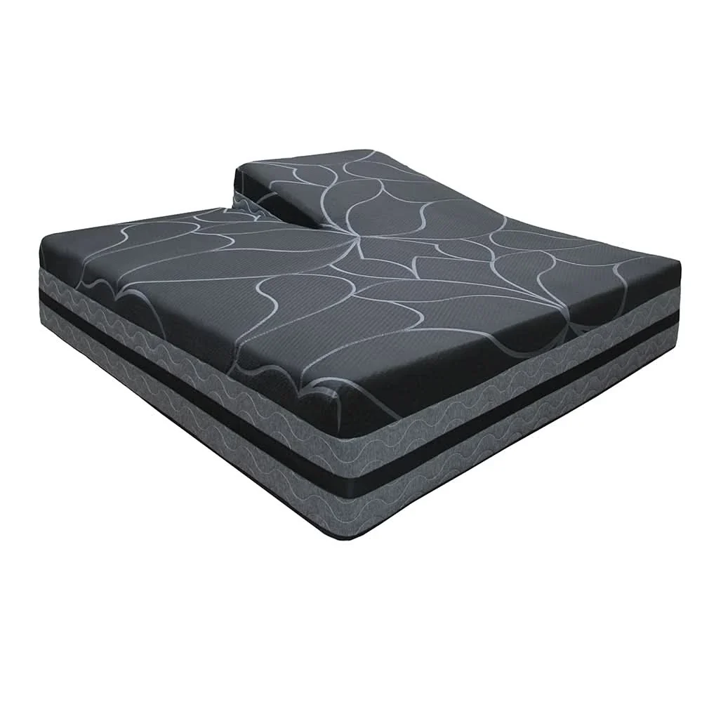 Edge 7010 Hybrid Split Head Mattress and Adjustable Base Sleep Package with Dual Control, Sheets, Protector & Pillows - Image 8