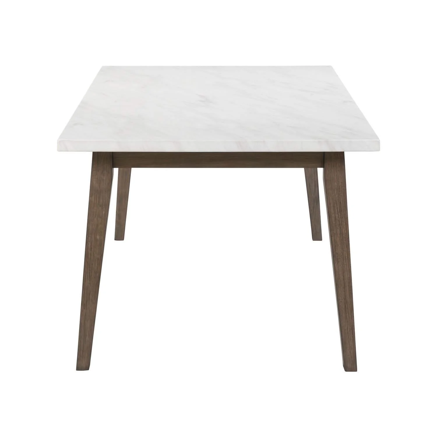 Edison - Rectangular Leg Table With Faux Marble Top - Brownstone - Image 3