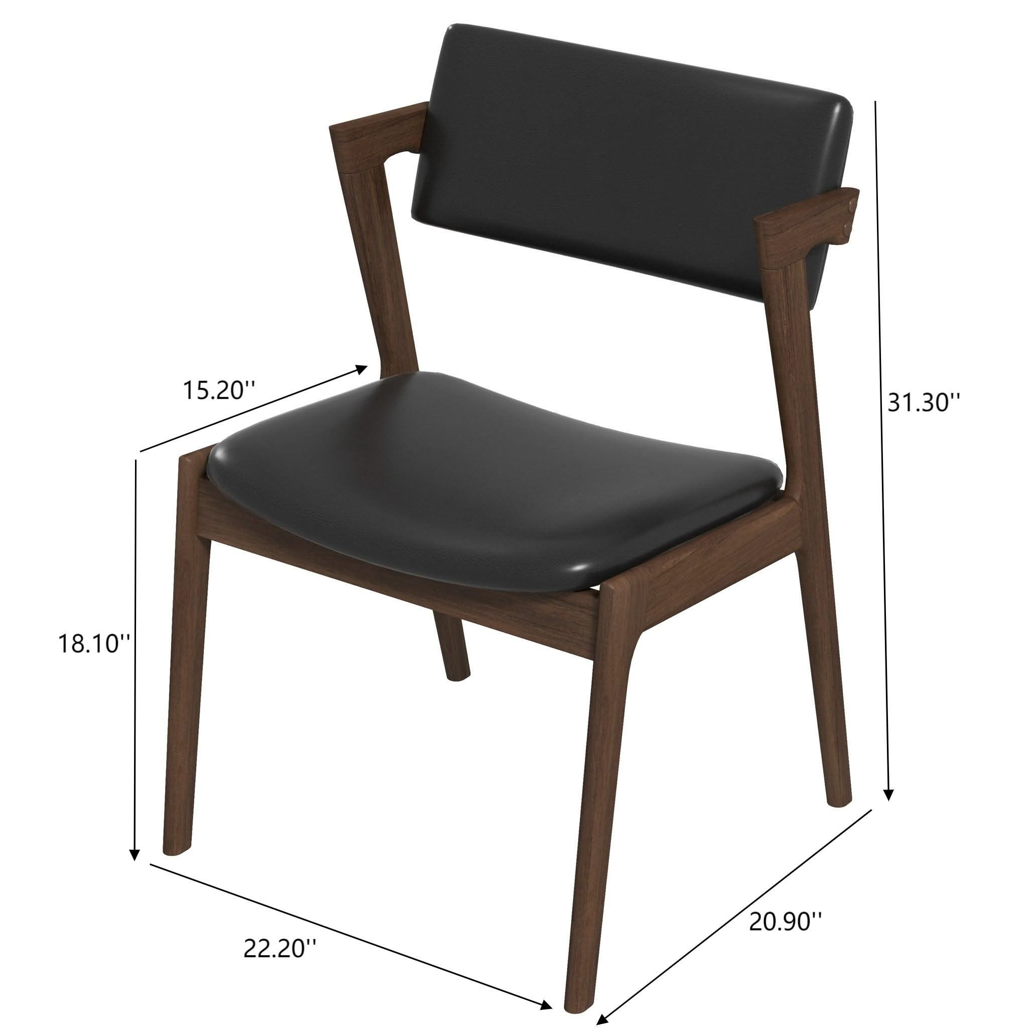Edwin - Mid-Century Modern Dining Chair (Set of 2) - Image 6