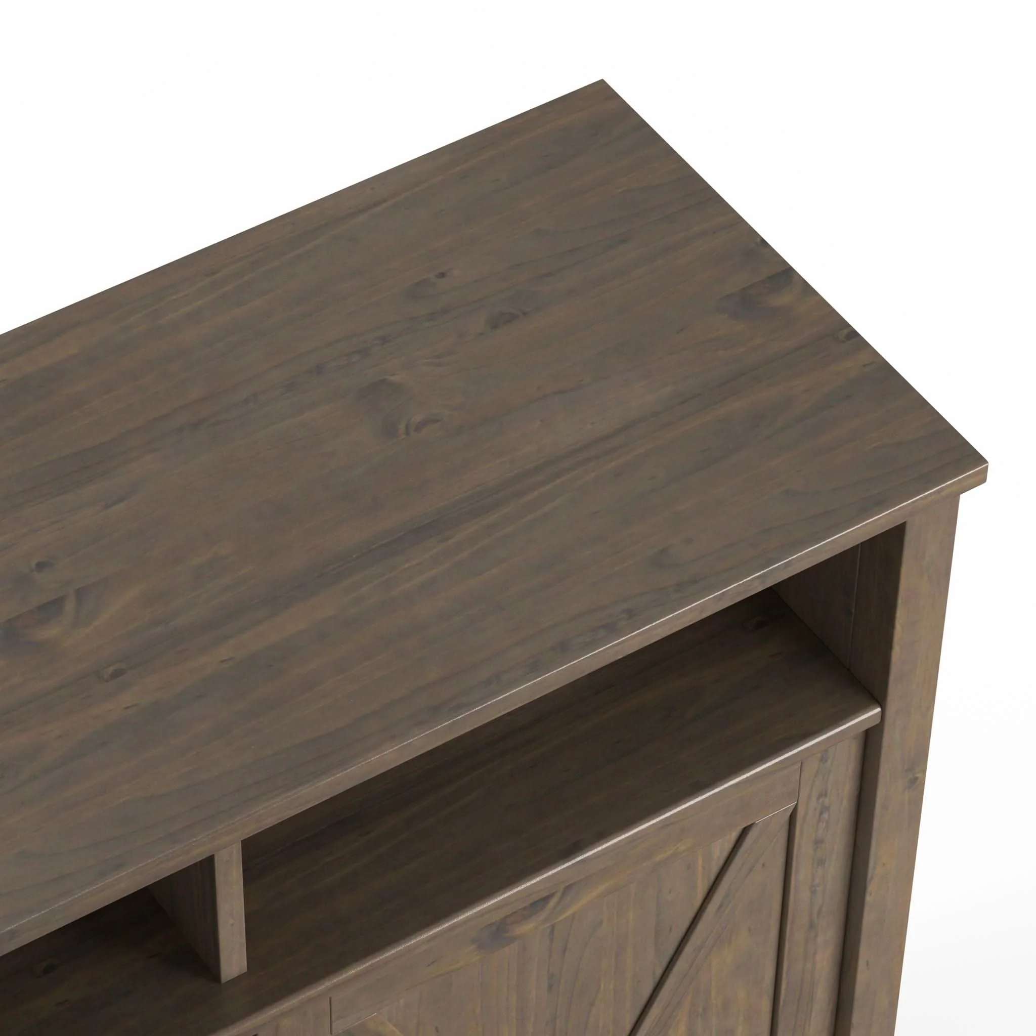 Ela - Medium Storage Cabinet - Smoky Brown - Image 4