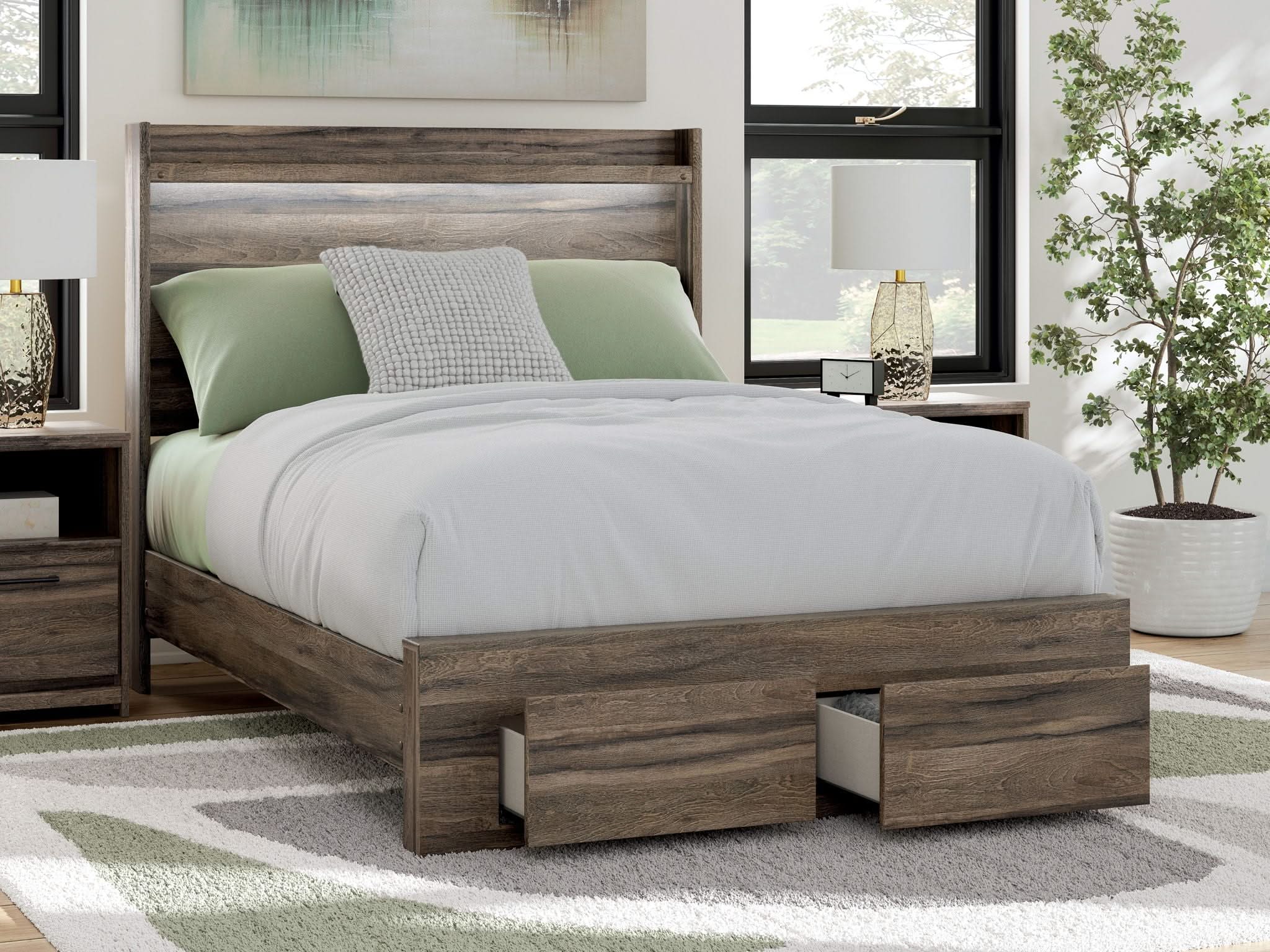 Elbrim - Panel Storage Bed - Image 3