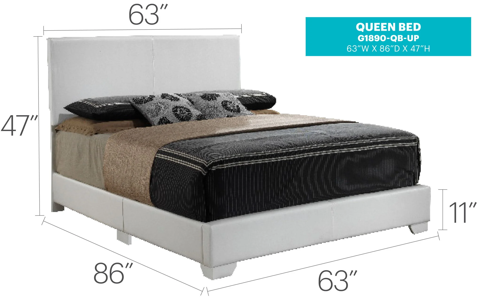 Elegant Platform Bed For Relaxed Spaces - Image 30
