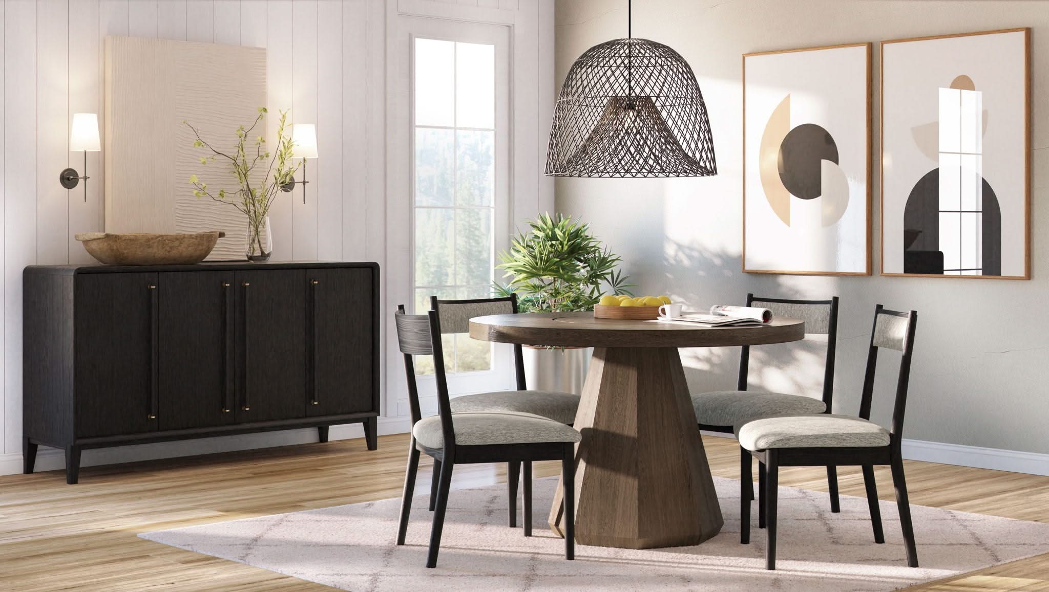 Elegant Round Dining Table - Image 3