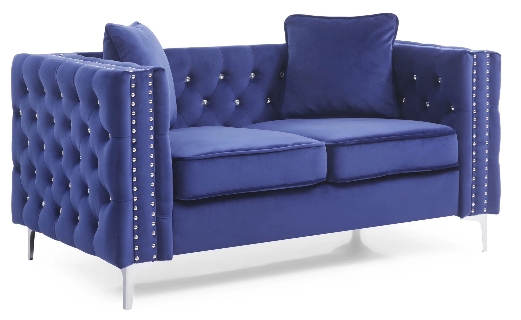 Elegant Track Arm Loveseat - Image 14