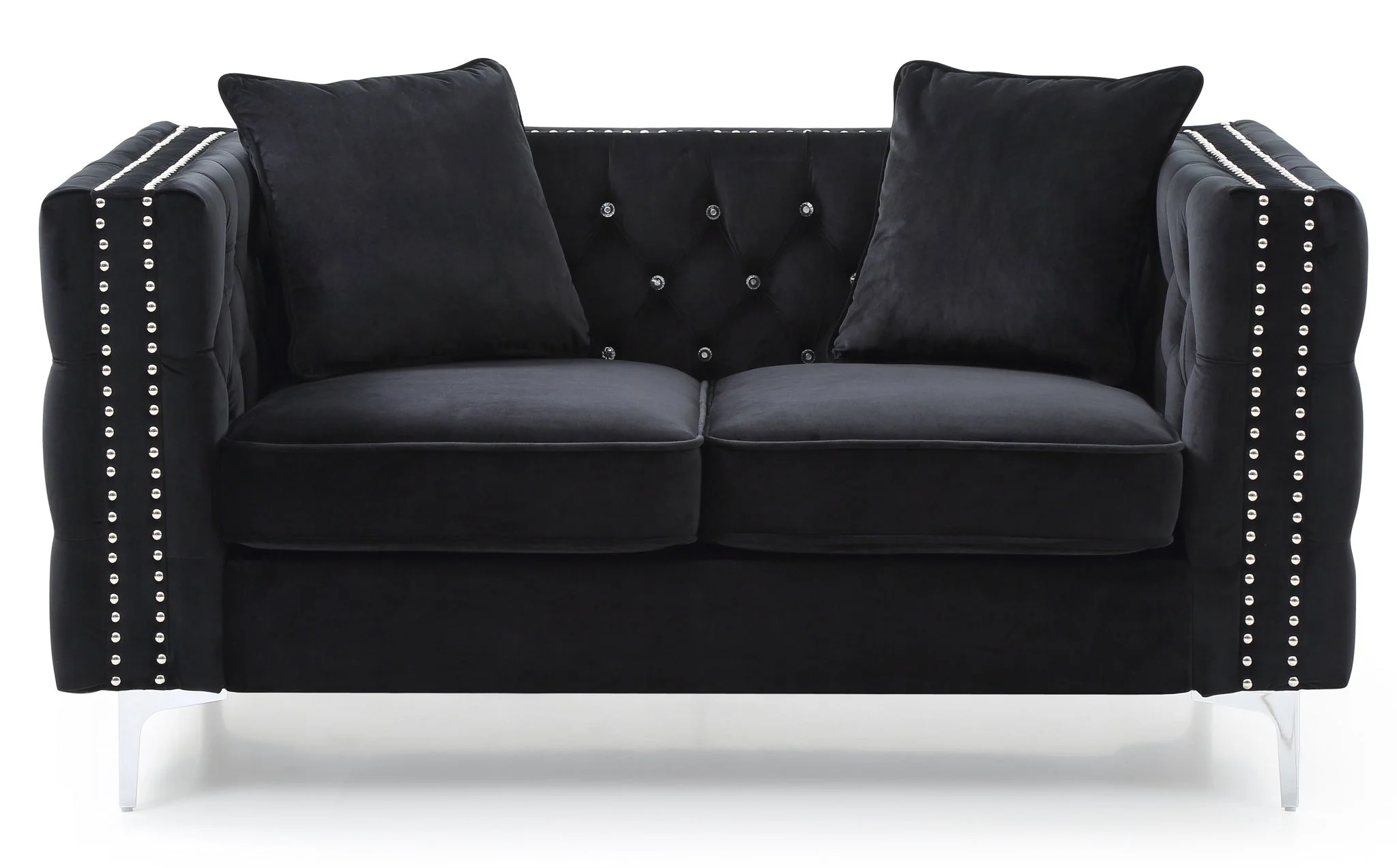 Elegant Track Arm Loveseat - Image 16