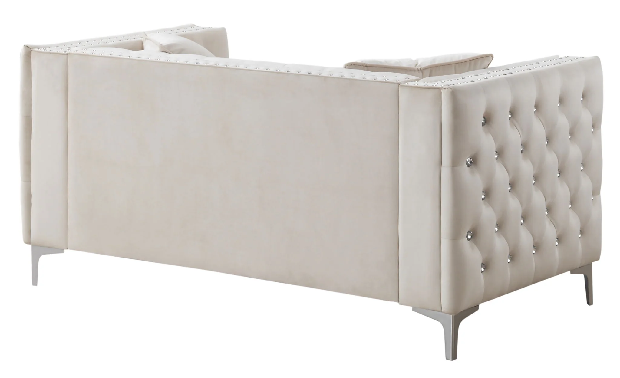 Elegant Track Arm Loveseat - Image 17