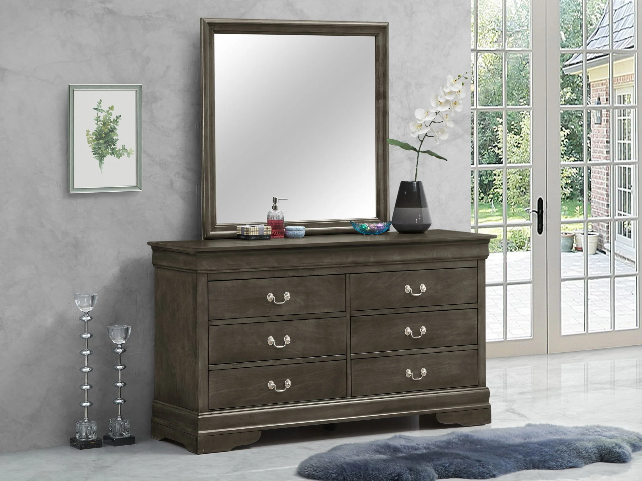 Elegant Traditional Storage Dresser - Image 10