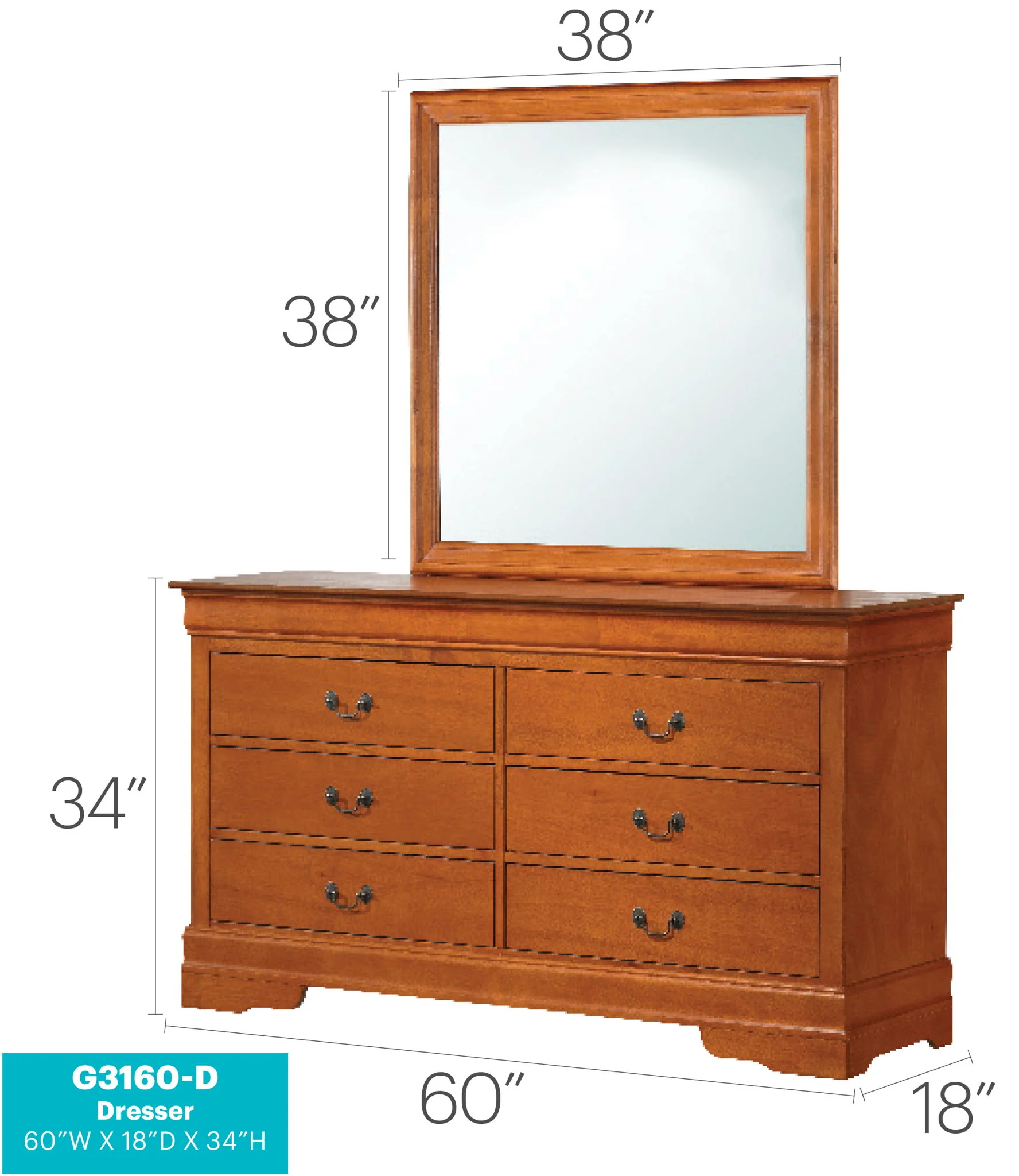 Elegant Traditional Storage Dresser - Image 14