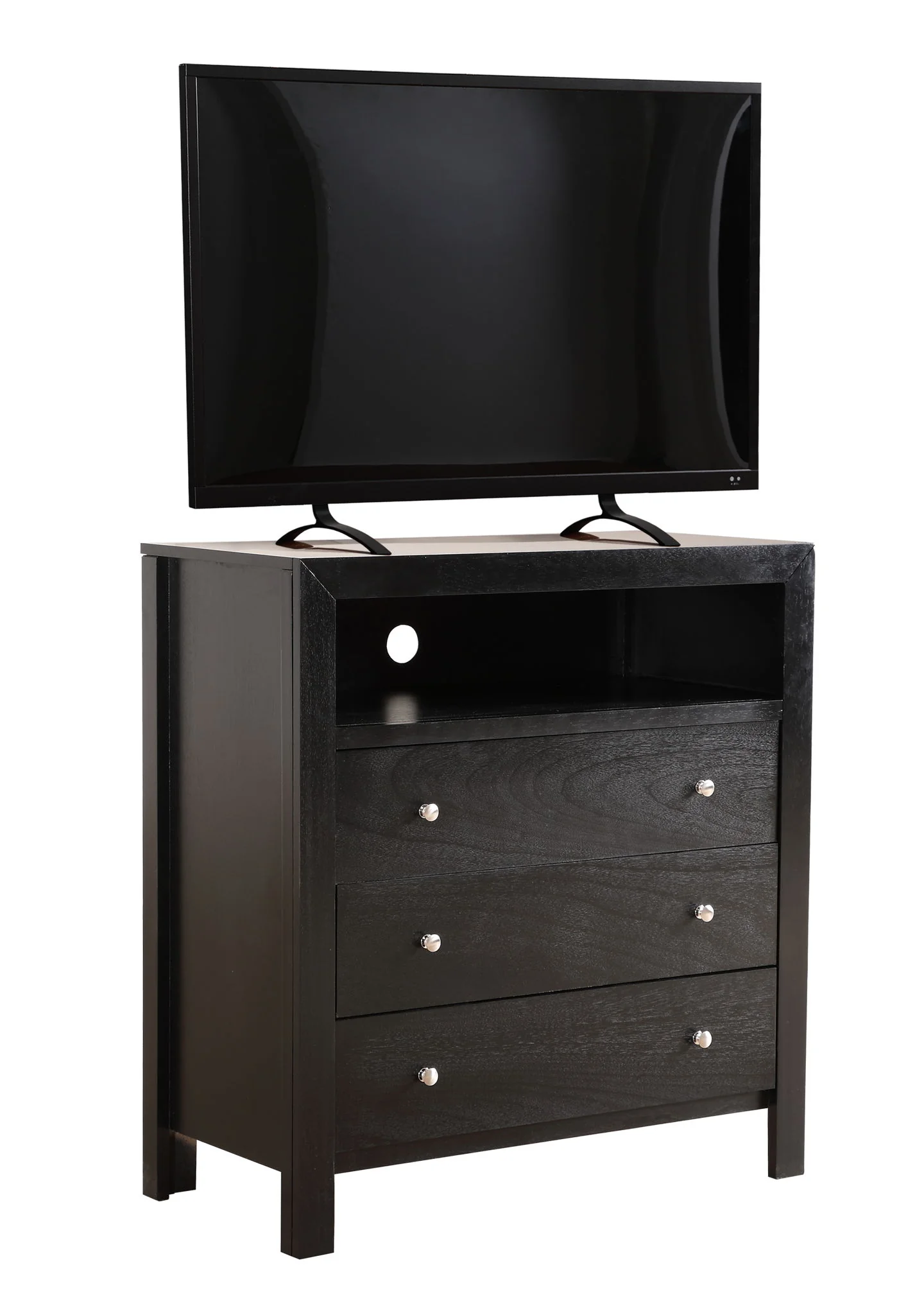 Elegant Transitional Media Chest - Image 4