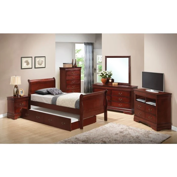 Elegant Trundle Bed With Timeless Charm - Image 33