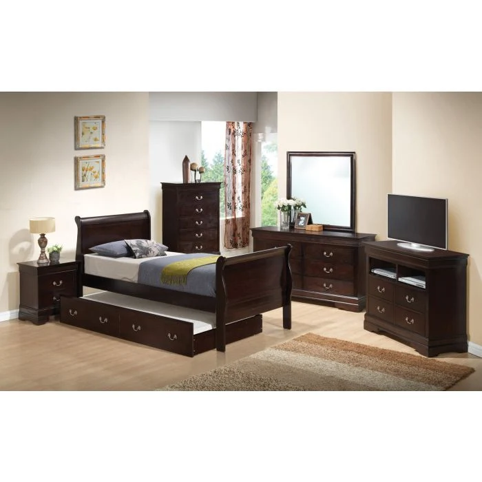 Elegant Trundle Bed With Timeless Charm - Image 35