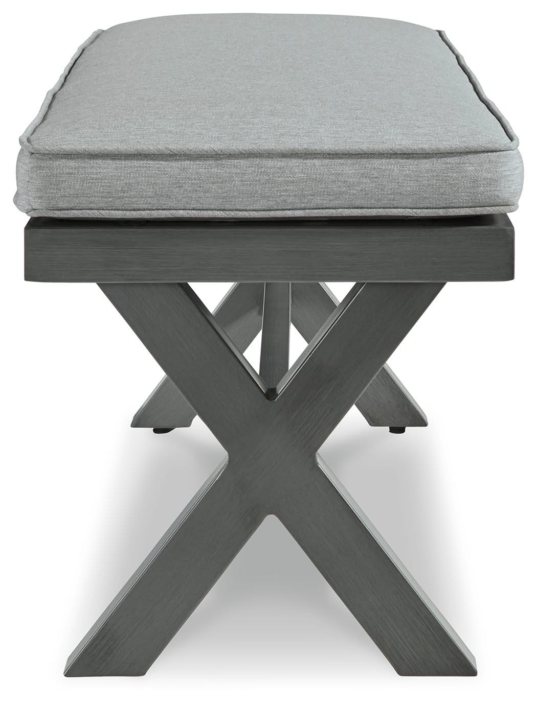 Elite Park - Bench With Cushion - Gray - Image 3