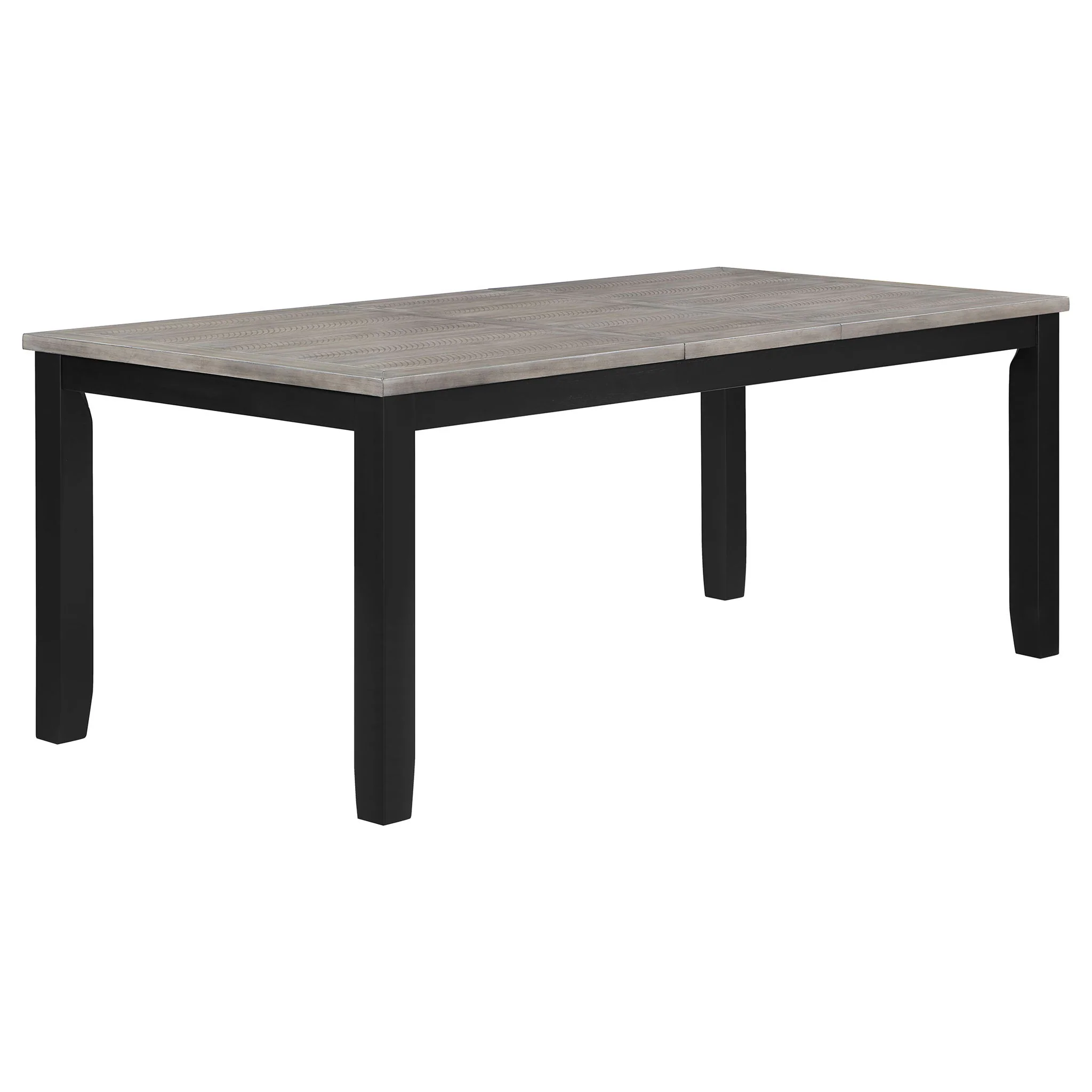 Elodie 7-piece Rectangular Extension Leaf Dining Set Black - Image 2