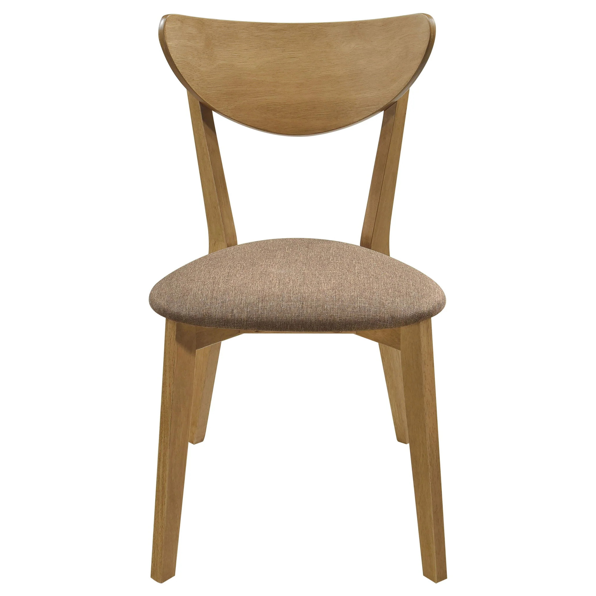 Elowen Wood Dining Side Chair Light Walnut (Set of 2) - Image 3