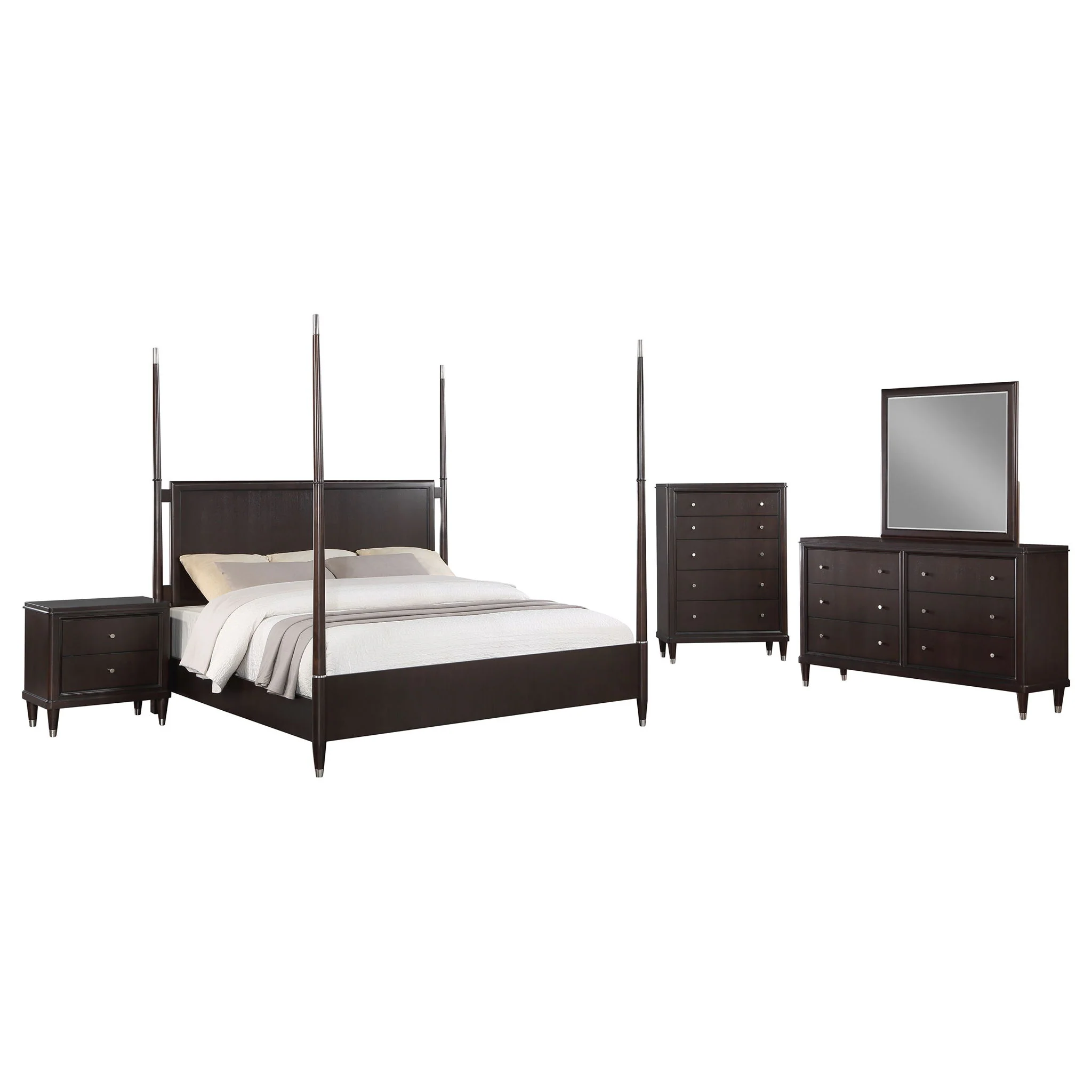 Emberlyn 5-piece Queen Bedroom Set Brown - Image 4