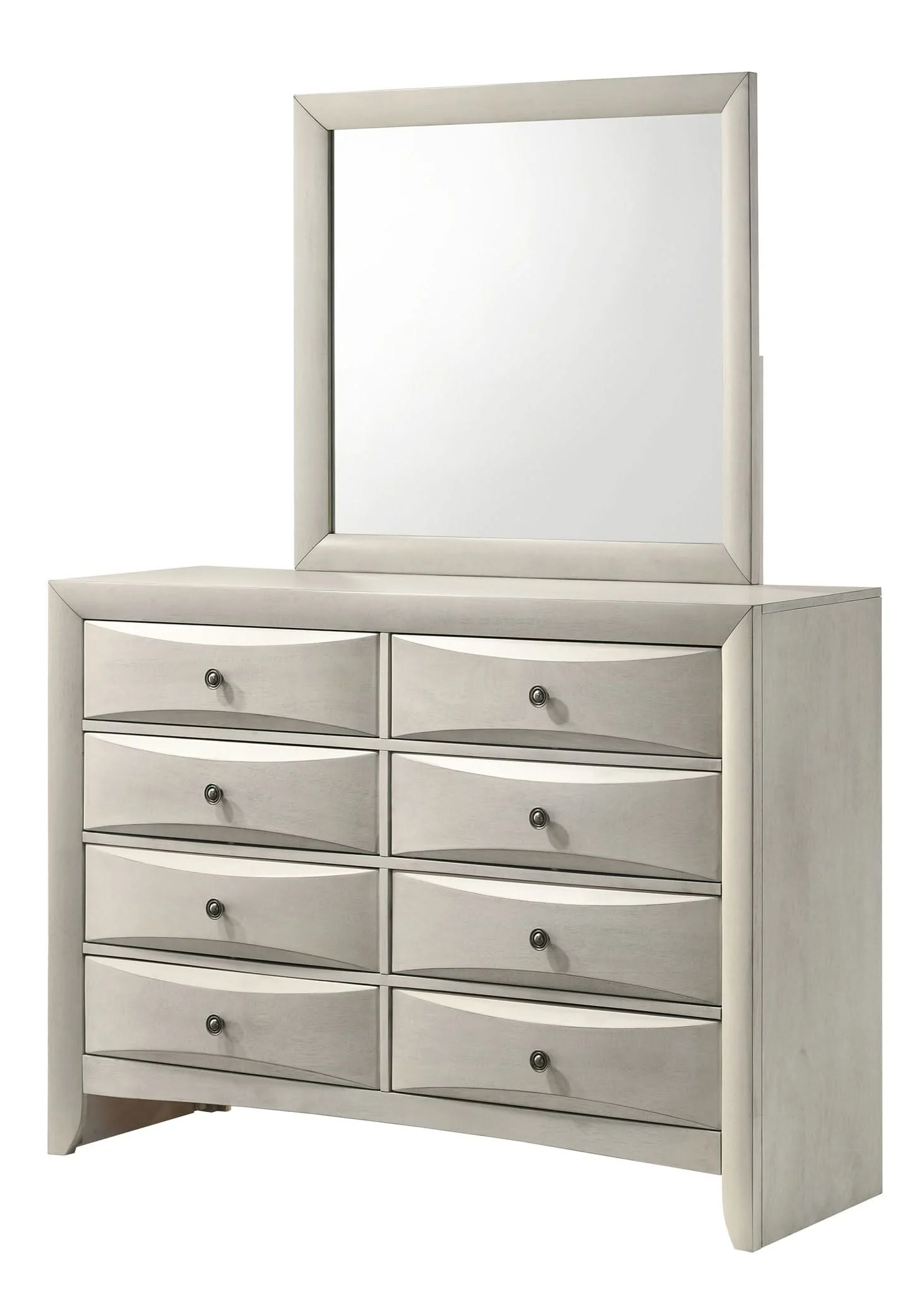 Emily - Dresser 8 Drawers - White - Image 3