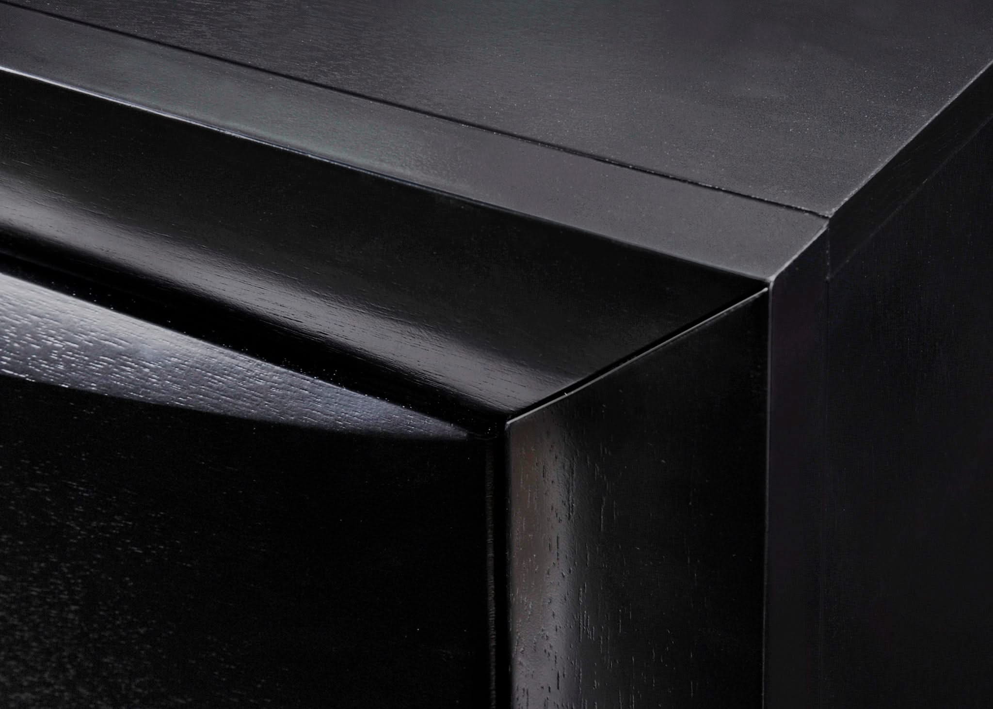 Emily - King 4 Piece Bedroom Set - Black - Image 4