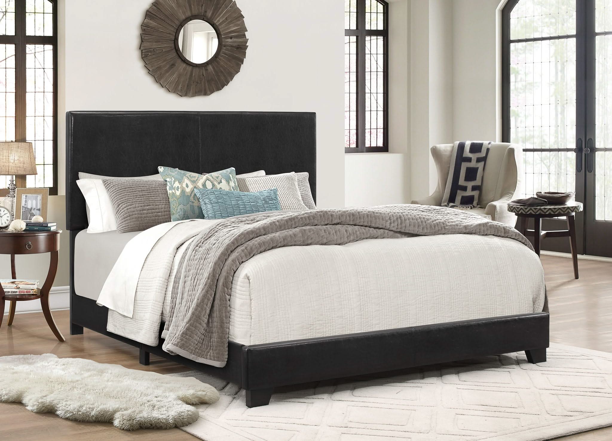 Erin - Queen Bed - Black - Image 4