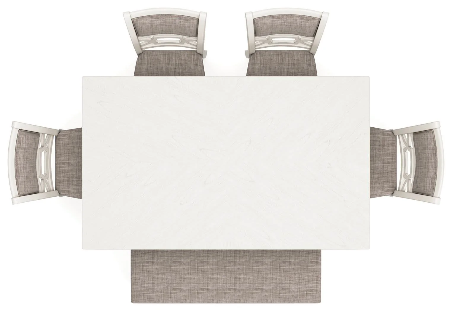 Erinberg - Dining Room Table Set (Set of 6) - Antique White - Image 4