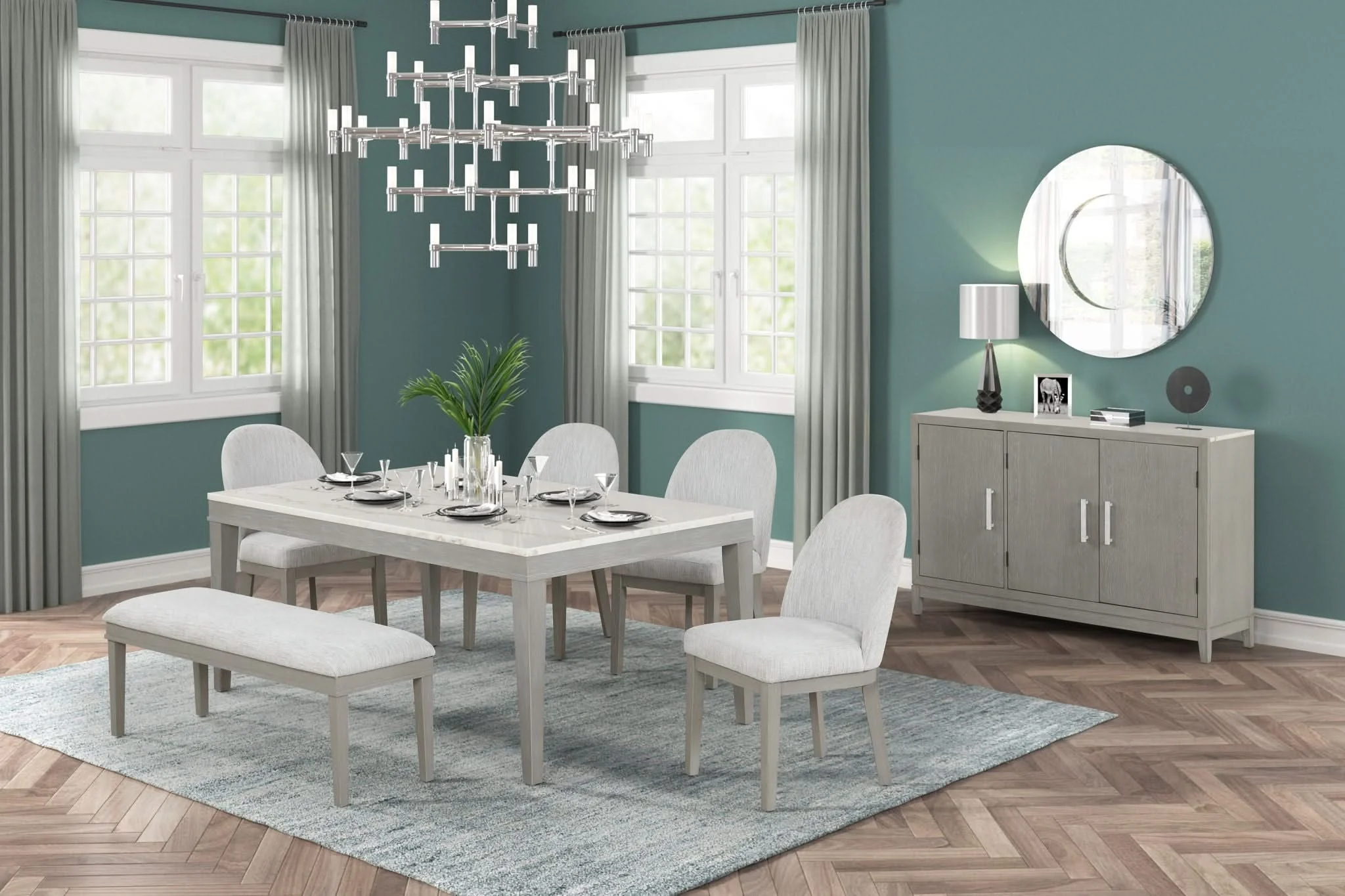 Essence - Upholstered Curved Back Chair - Image 8