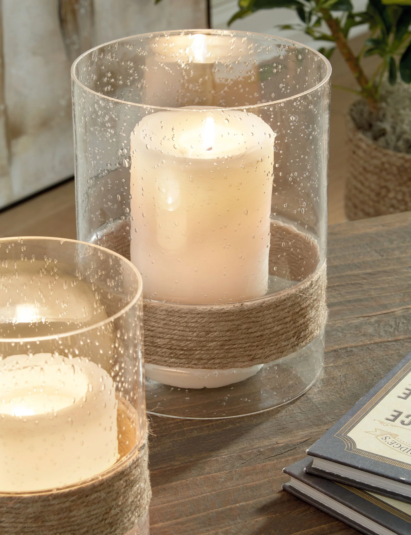 Eudocia - Candle Holder Set (Set of 2) - Clear - Image 2