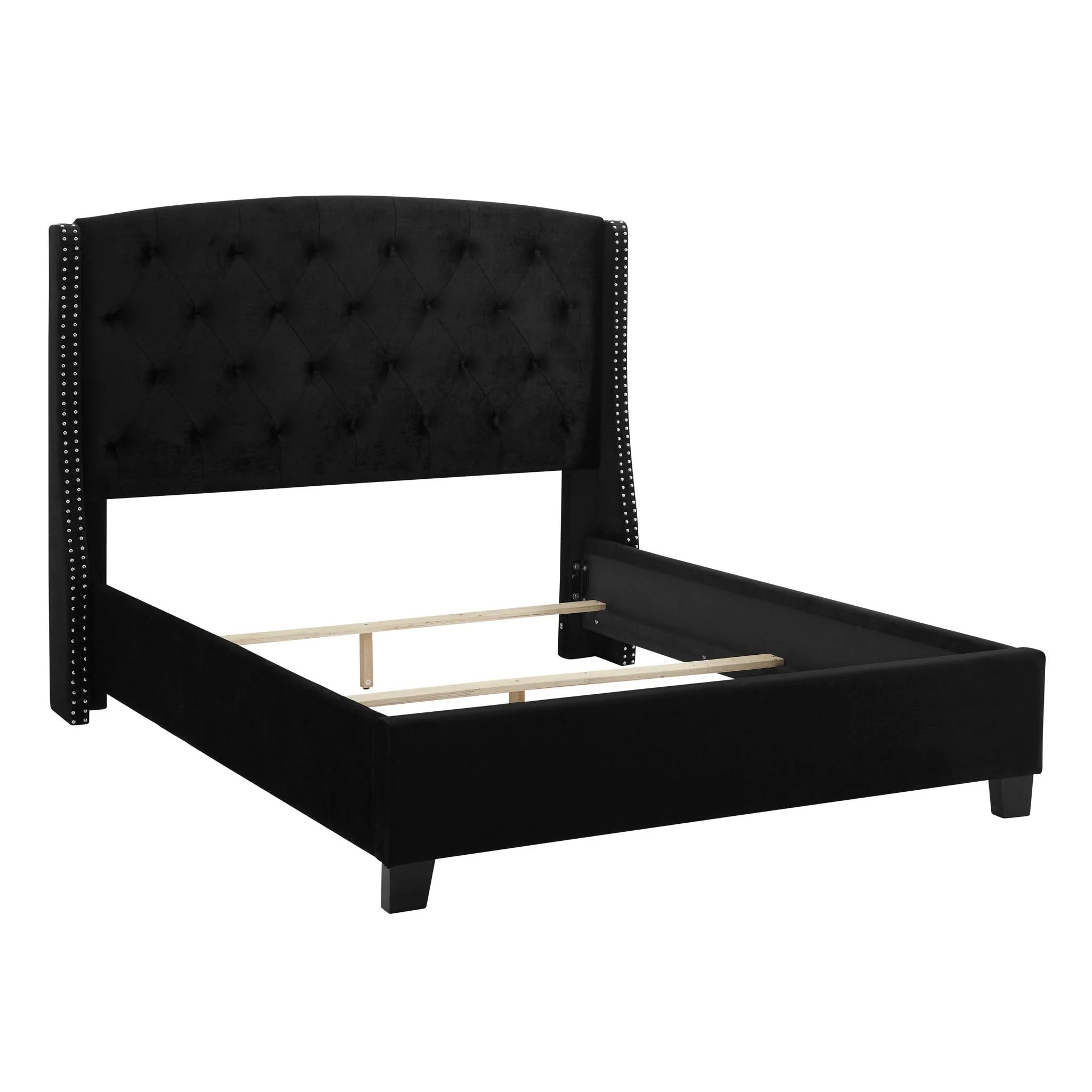 Eva - King Bed - Black - Image 4