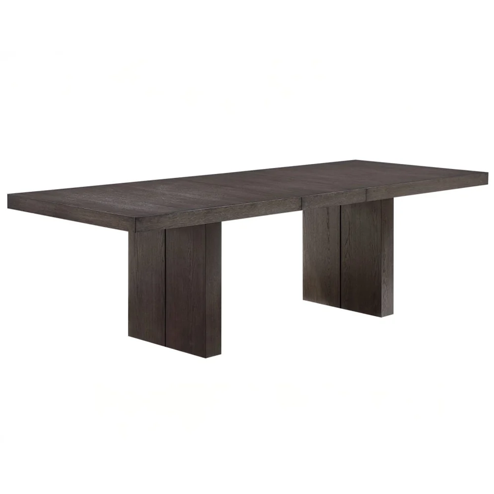 Evan 6-Piece Dining Set with 78–96 Inch Extendable Table, Green Velvet Chairs & Bench - Image 3