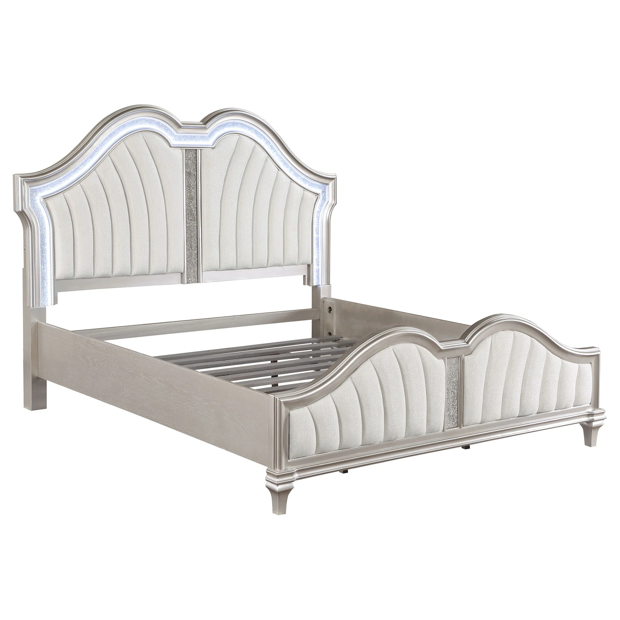 Evangeline 5-piece Eastern King Bedroom Set Silver Oak - Image 4