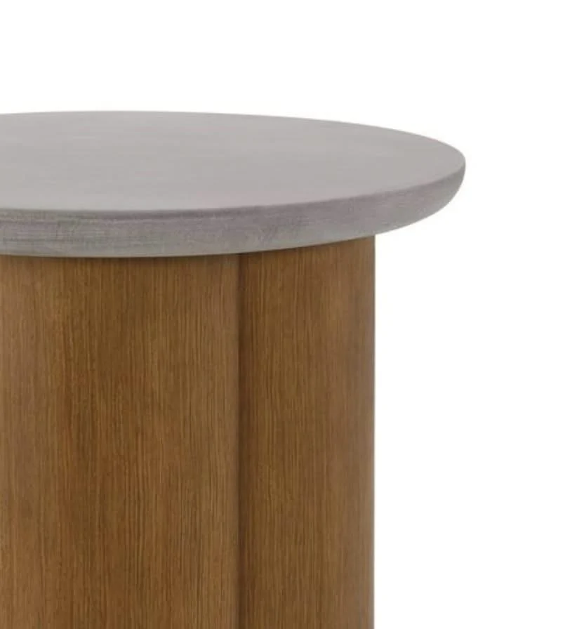 Evenlyn - Faux Concrete Top Table - Image 4