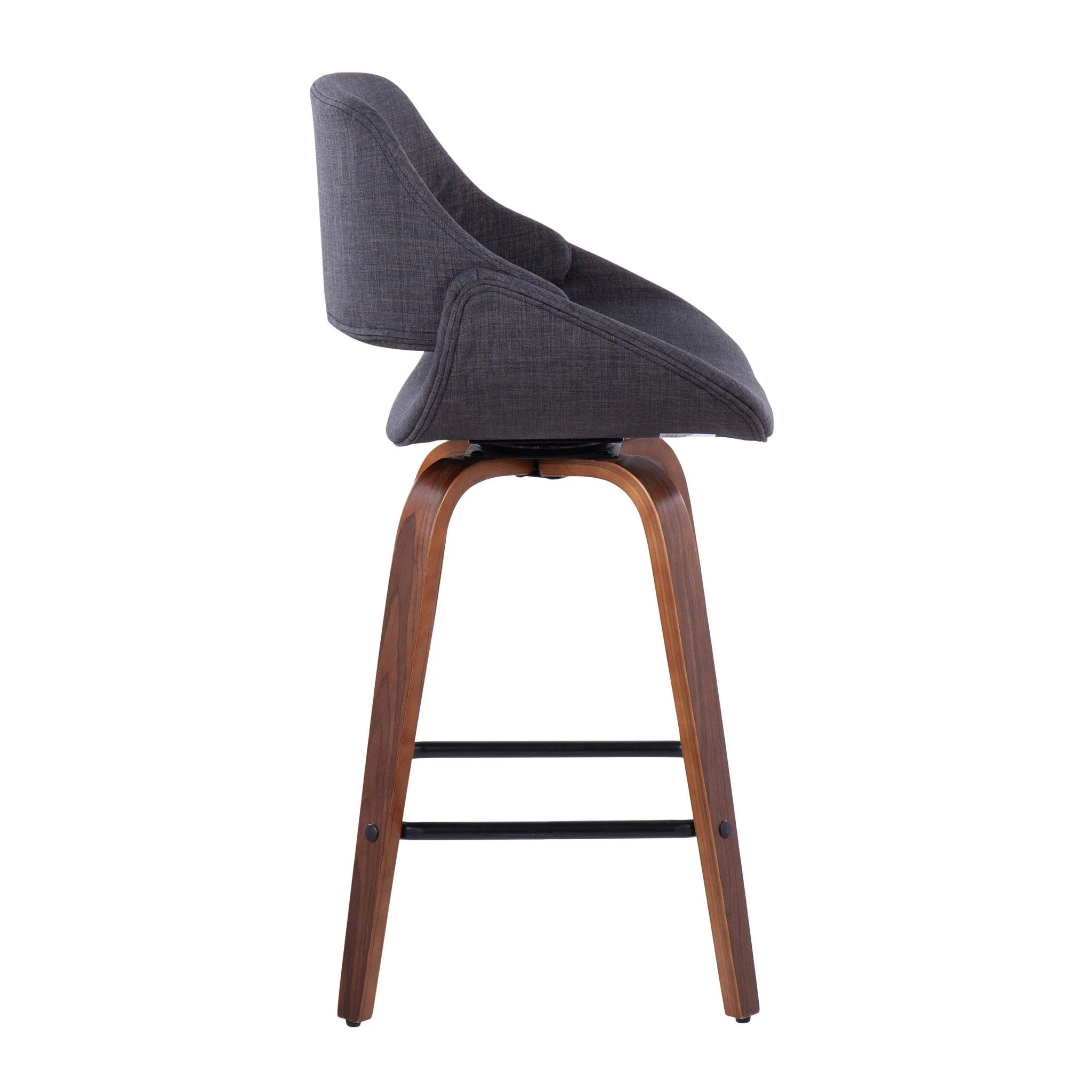 Fabrico - Mid-Century Modern, Counter Stool (Set of 2) - Image 11