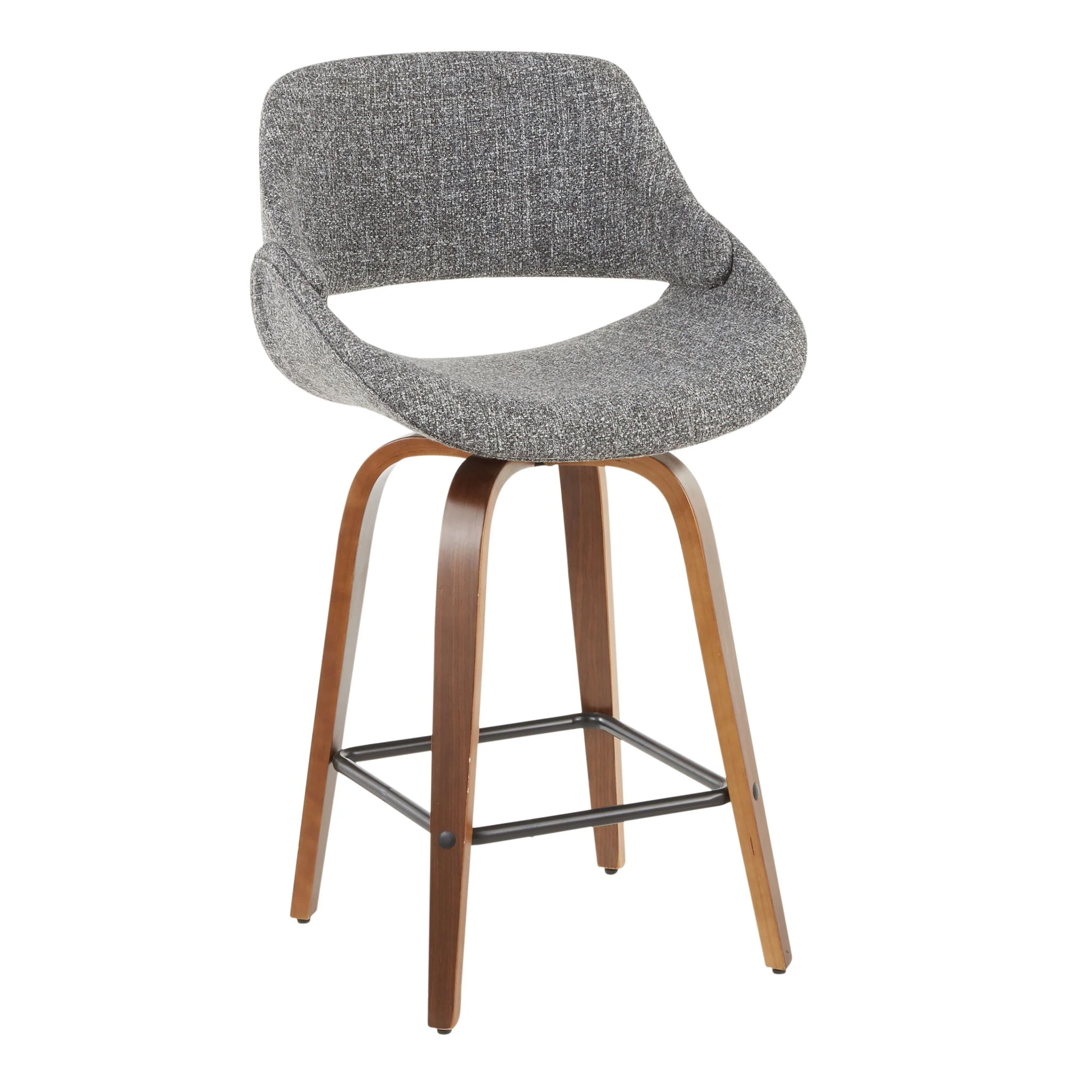 Fabrico - Mid-Century Modern, Counter Stool (Set of 2) - Image 12