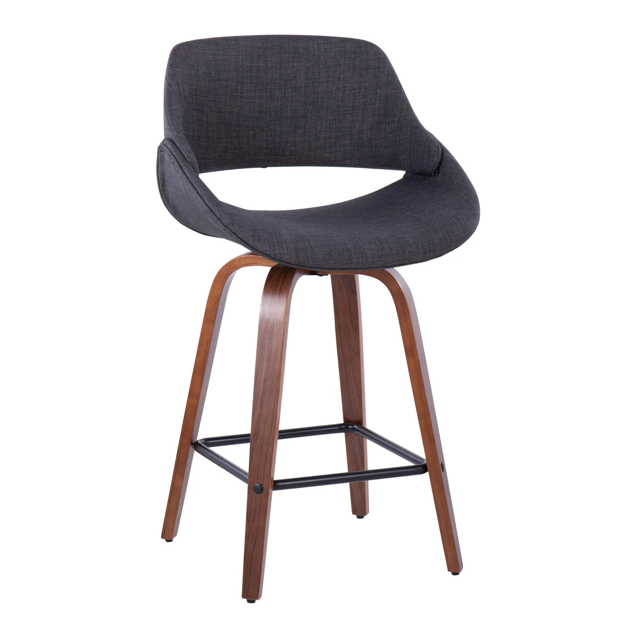 Fabrico - Mid-Century Modern, Counter Stool (Set of 2) - Image 13