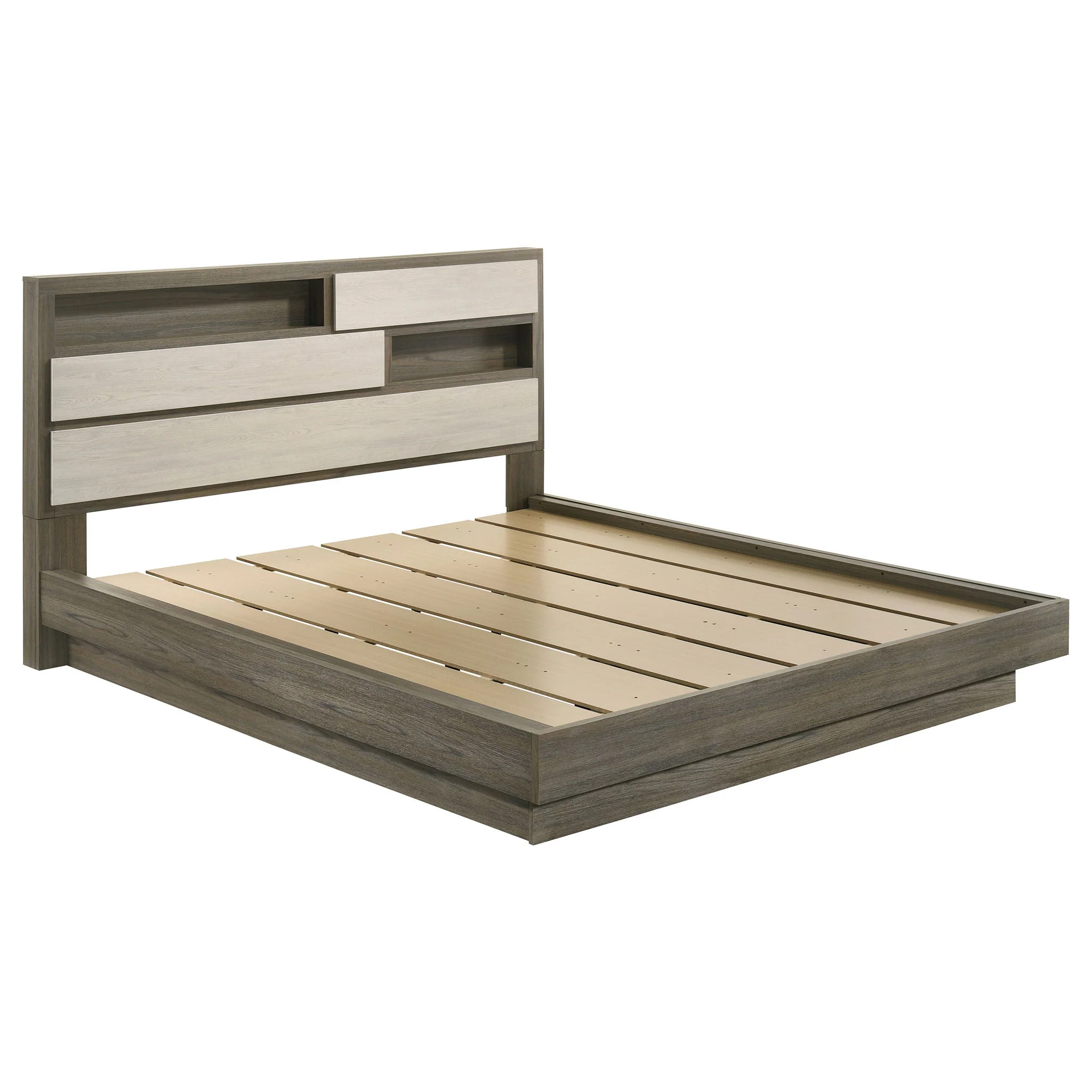 Fenwick 5-piece California King Bedroom Set Grey Oak - Image 3