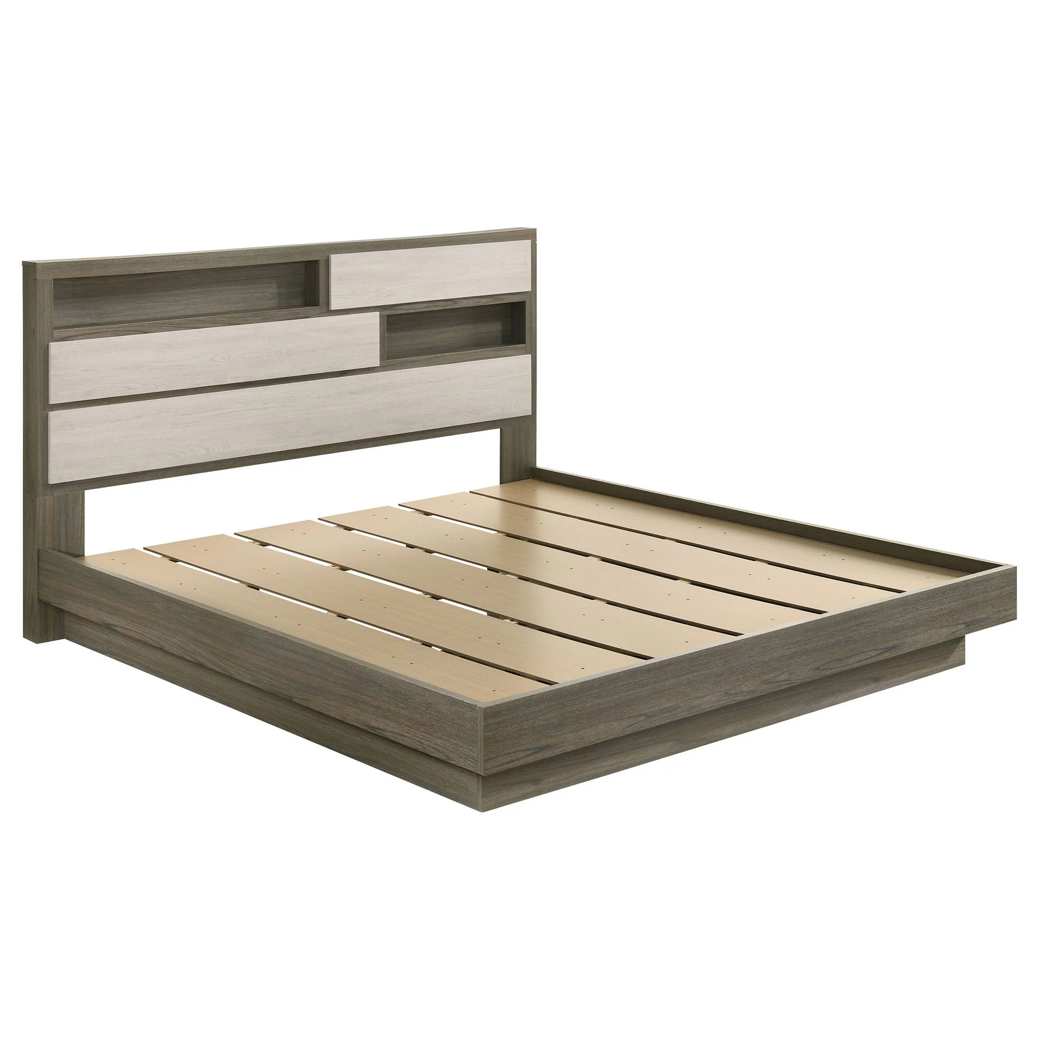 Fenwick 5-piece Eastern King Bedroom Set Grey Oak - Image 3