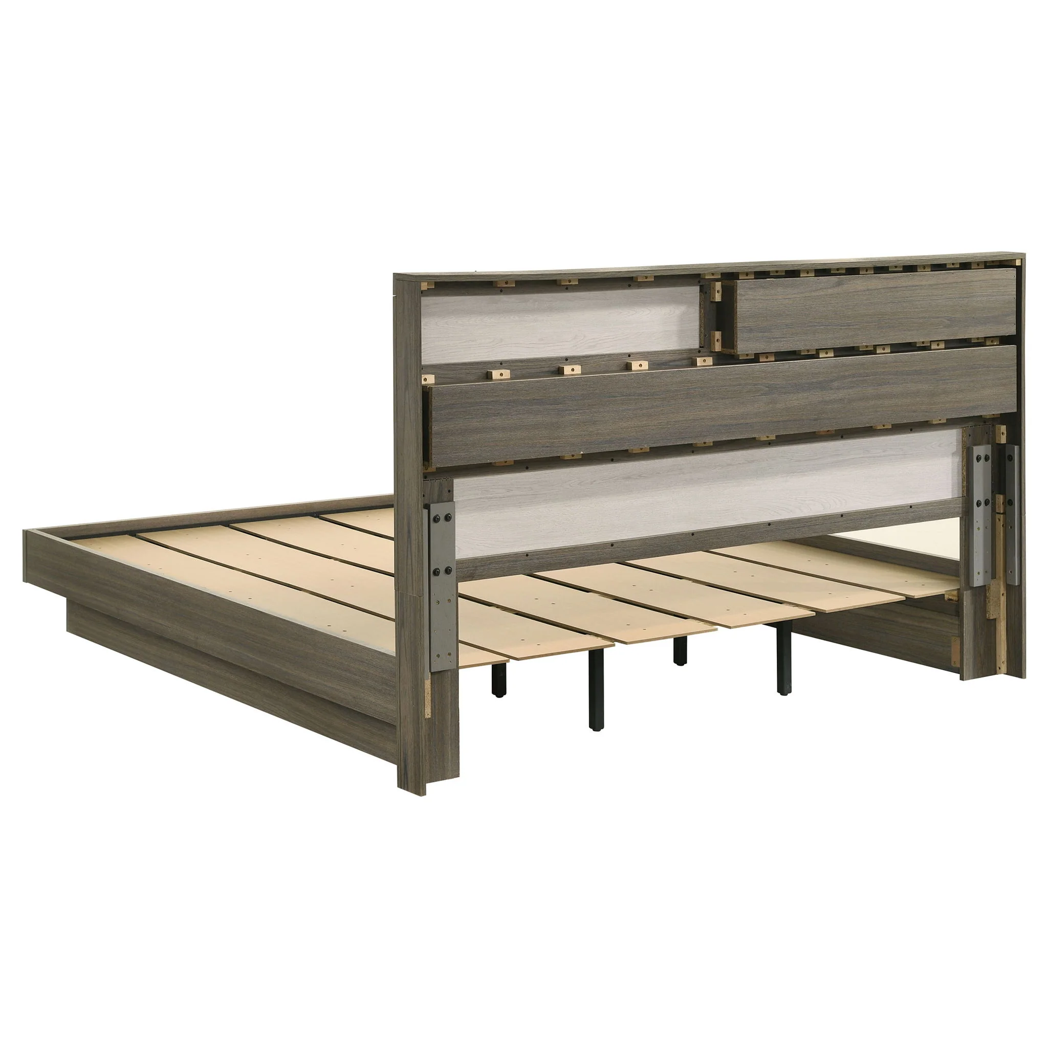Fenwick 5-piece Eastern King Bedroom Set Grey Oak - Image 4