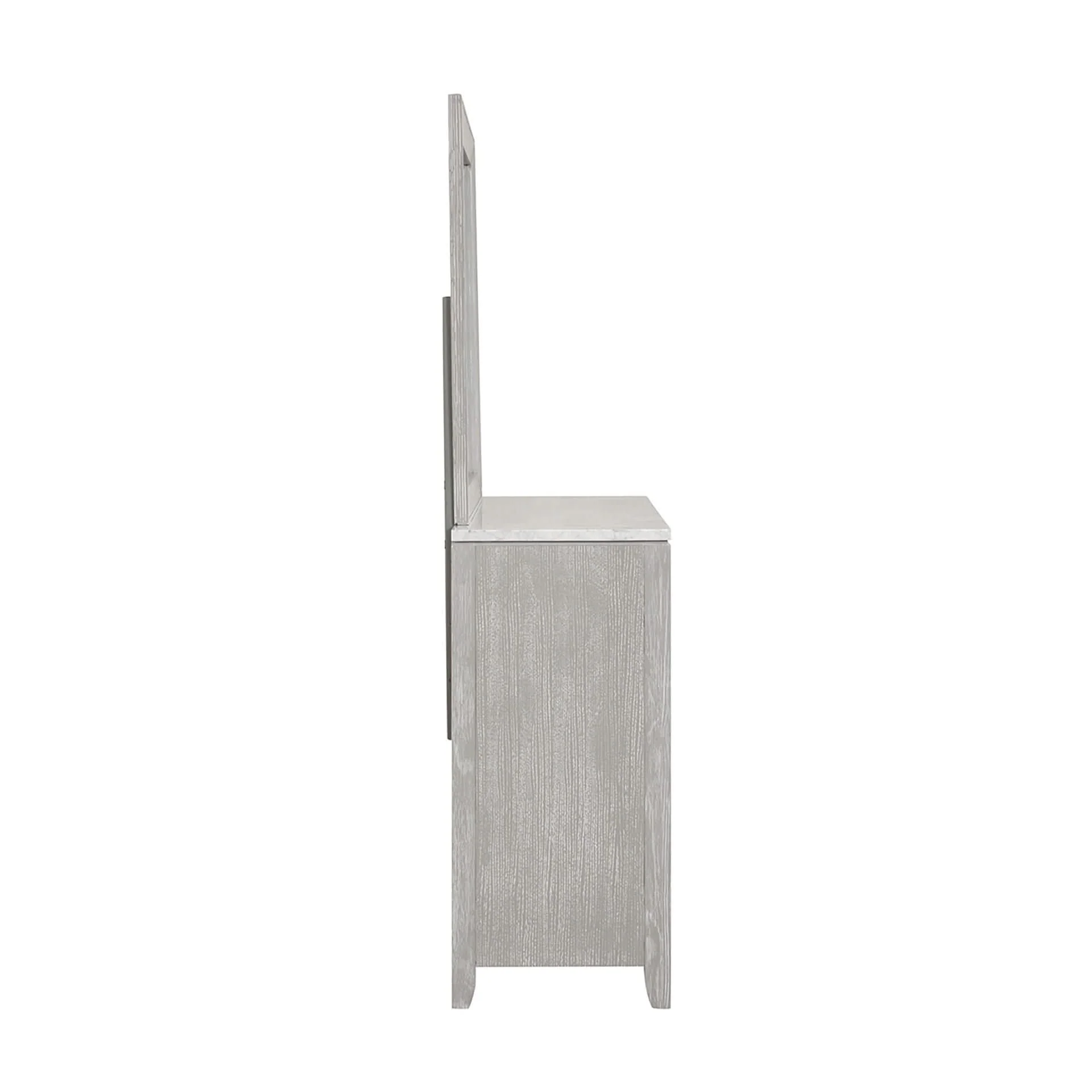 Fiona - Landscape Mirror - Mist Gray - Image 2