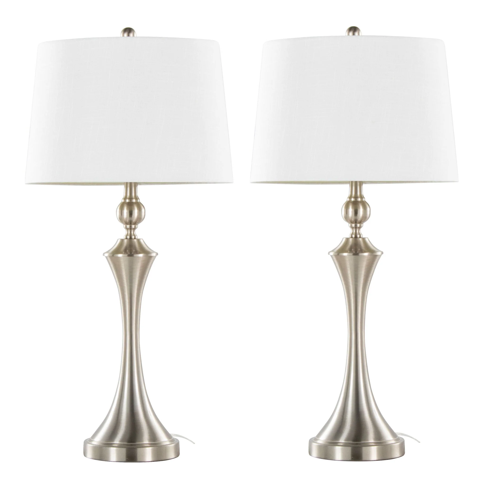 Flint - Contemporary Table Lamp Built In USB Port (Set of 2) - Image 3