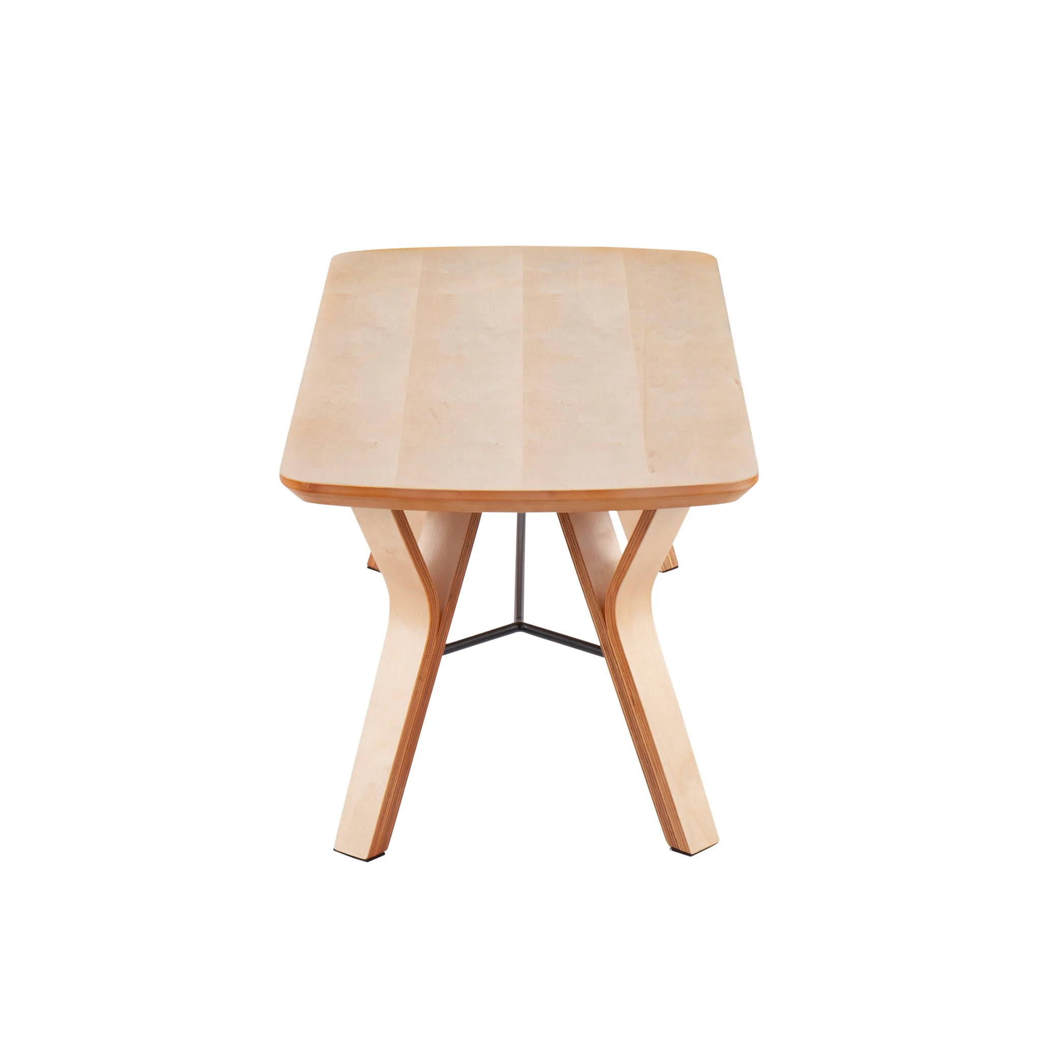 Folia - Mid-Century Modern Bench - Natural - Image 4