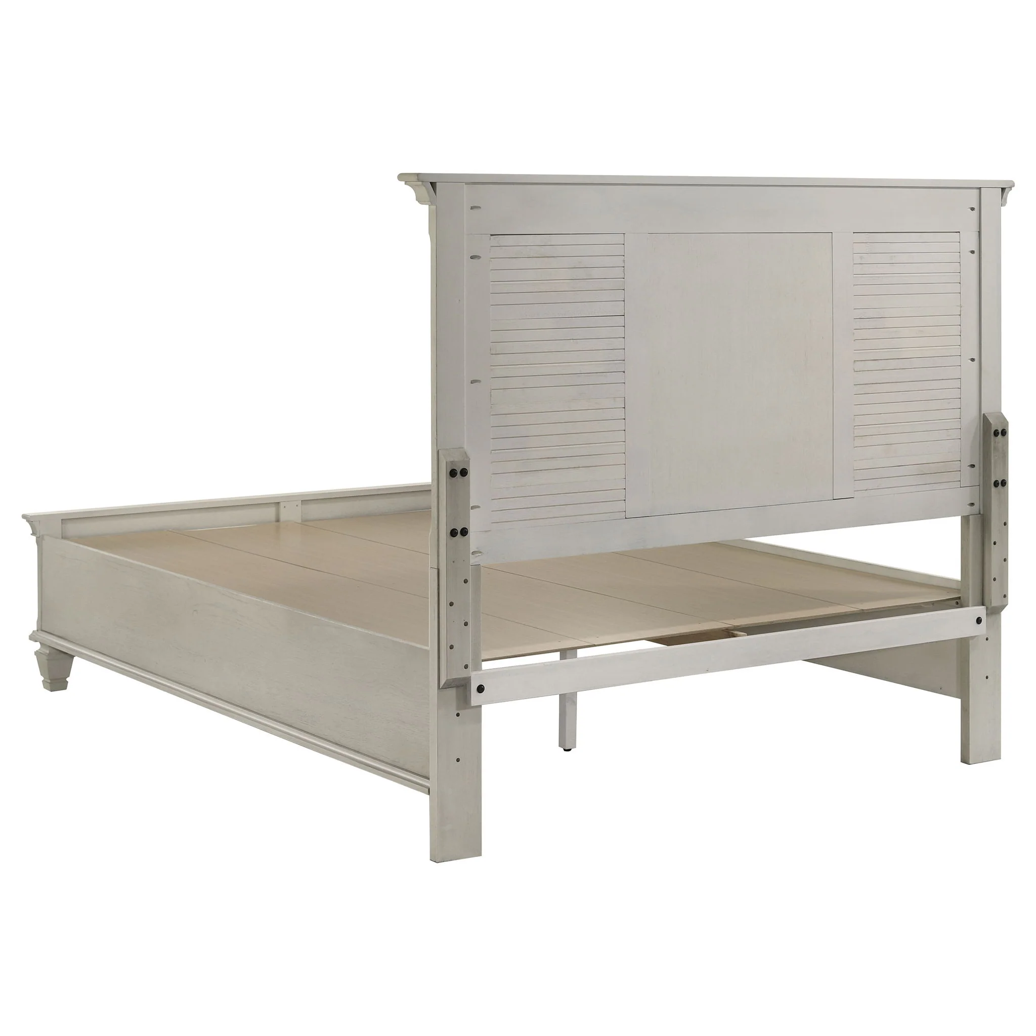Franco 4-piece Queen Bedroom Set Distressed White - Image 4