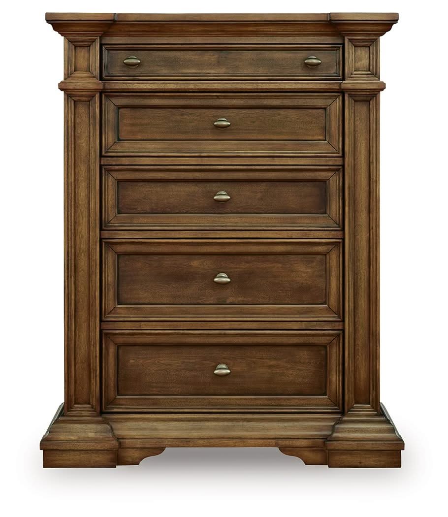 Frantanna - Five Drawer Chest - Brown - Image 4
