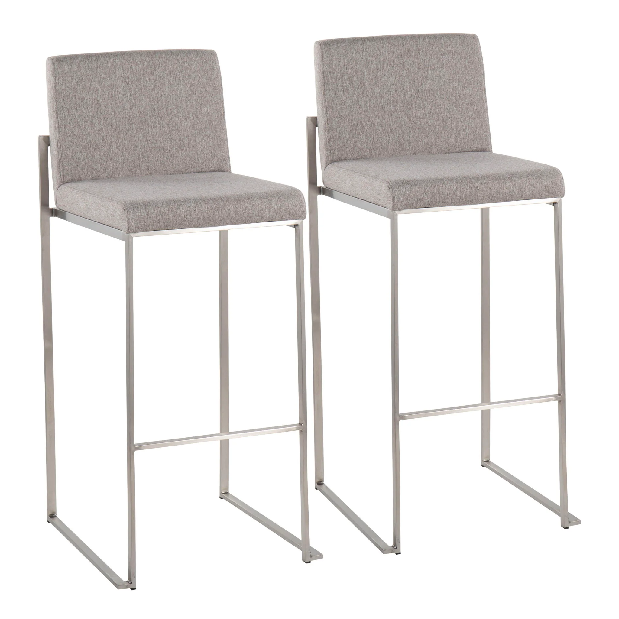 Fuji - Contemporary And Modern Elegance High Back Barstool - Image 17