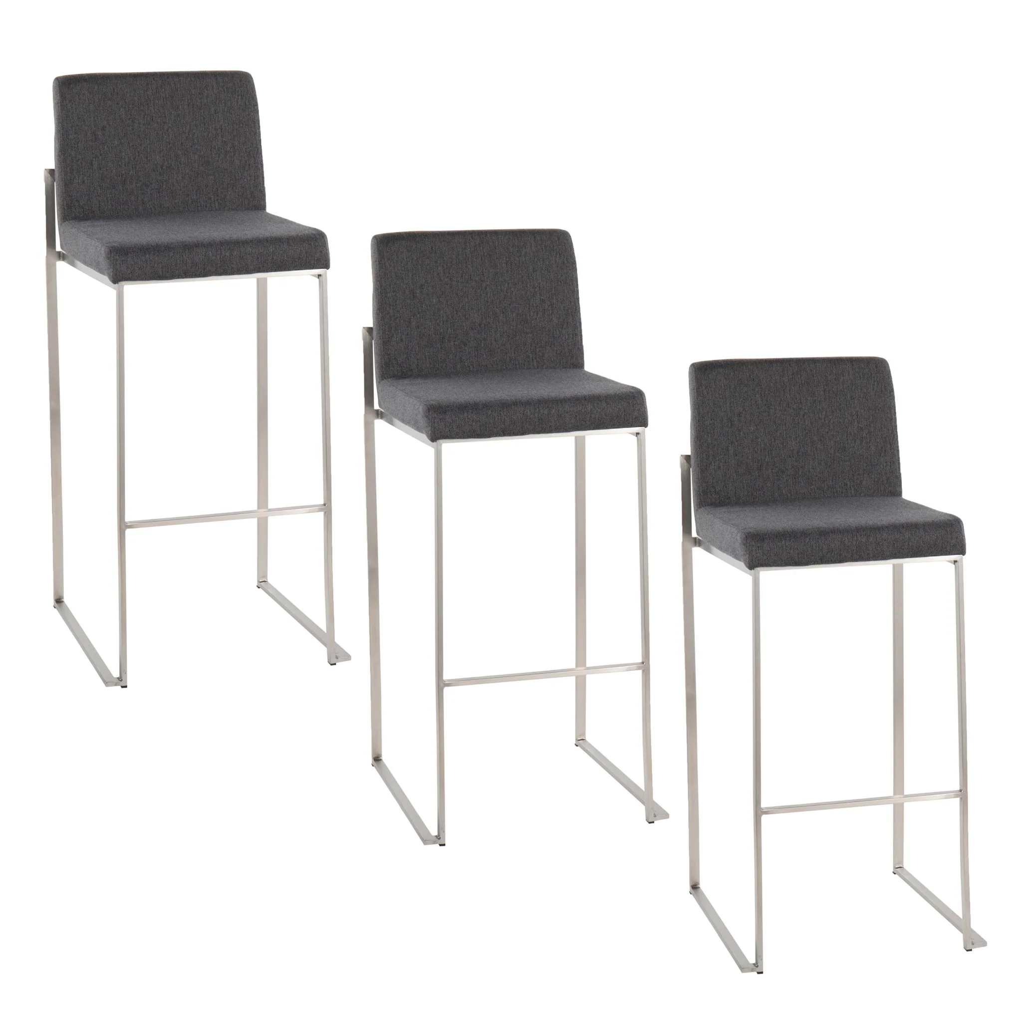 Fuji - Contemporary And Modern Elegance High Back Barstool - Image 27