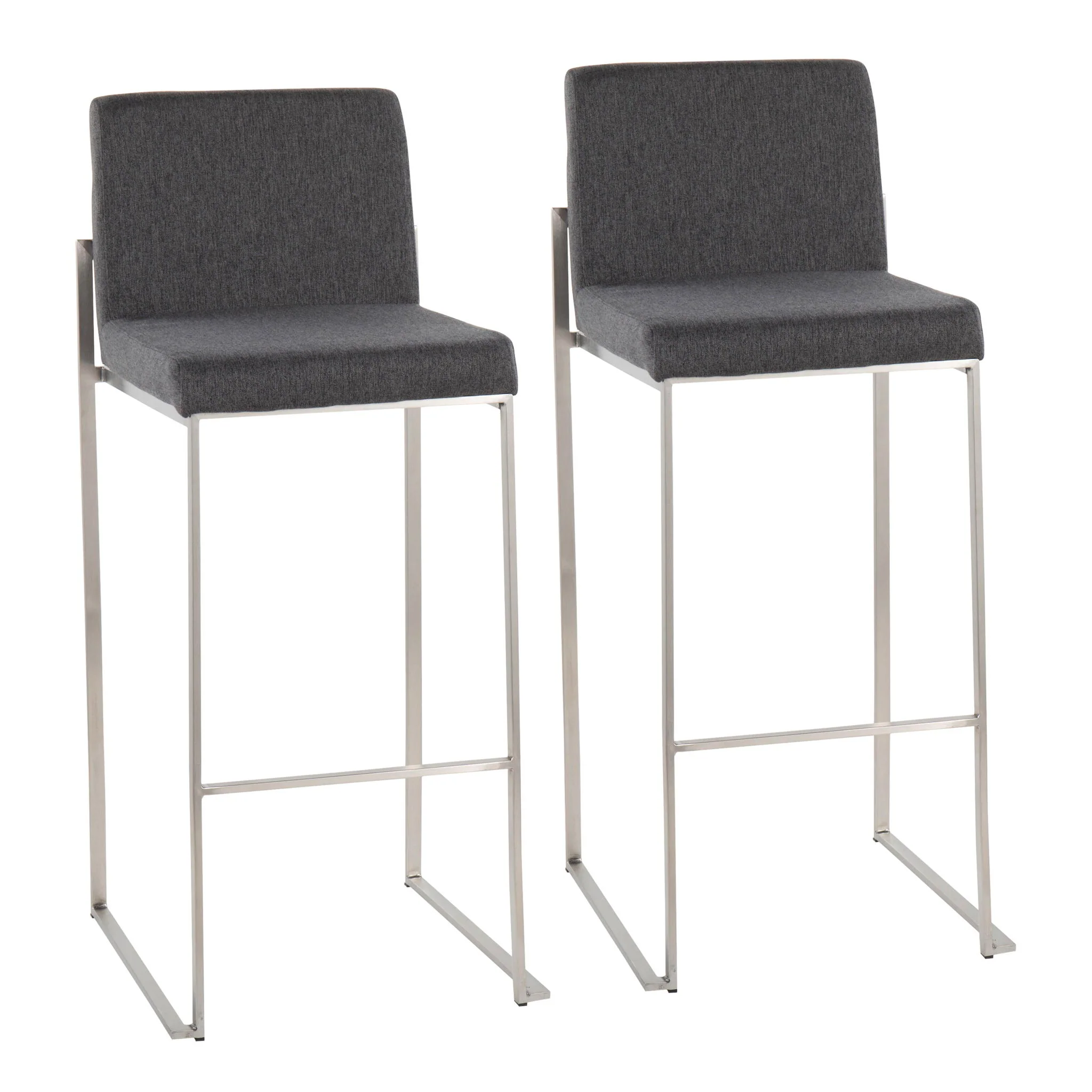 Fuji - Contemporary And Modern Elegance High Back Barstool - Image 28